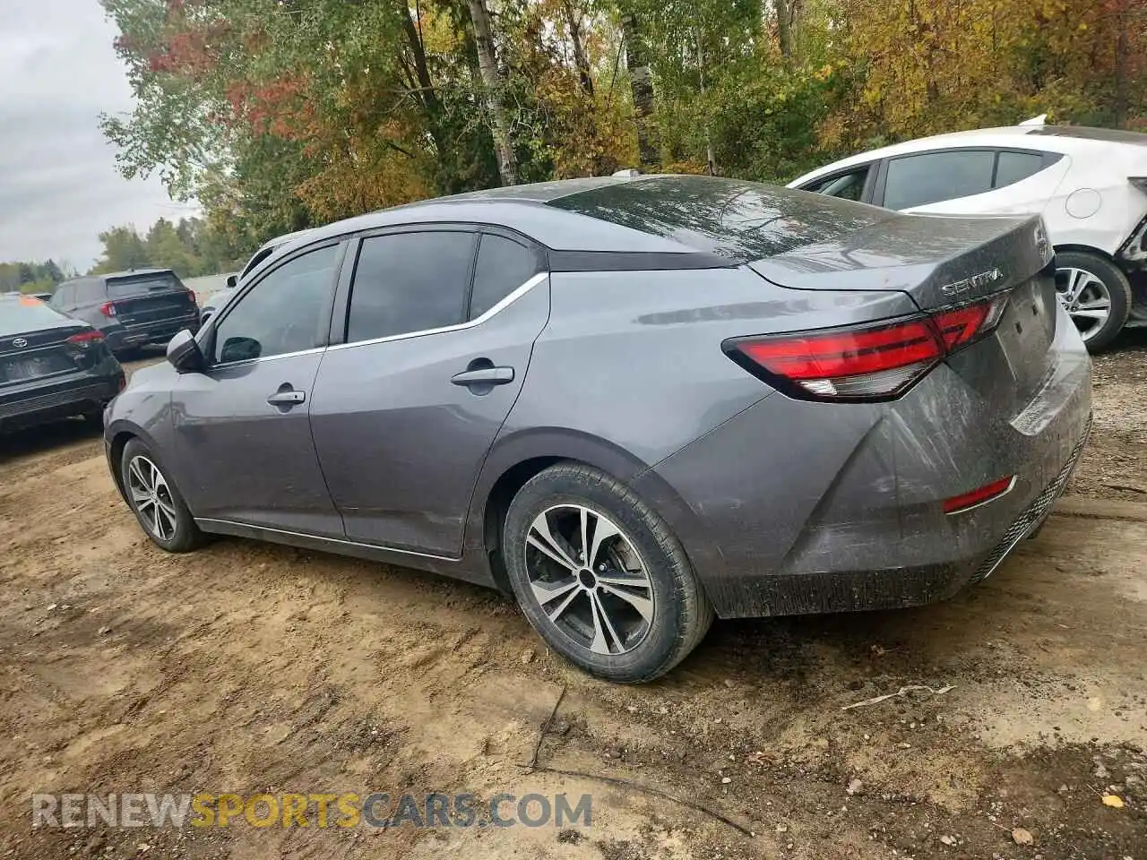3 Photograph of a damaged car 3N1AB8CV2MY203684 NISSAN SENTRA 2021
