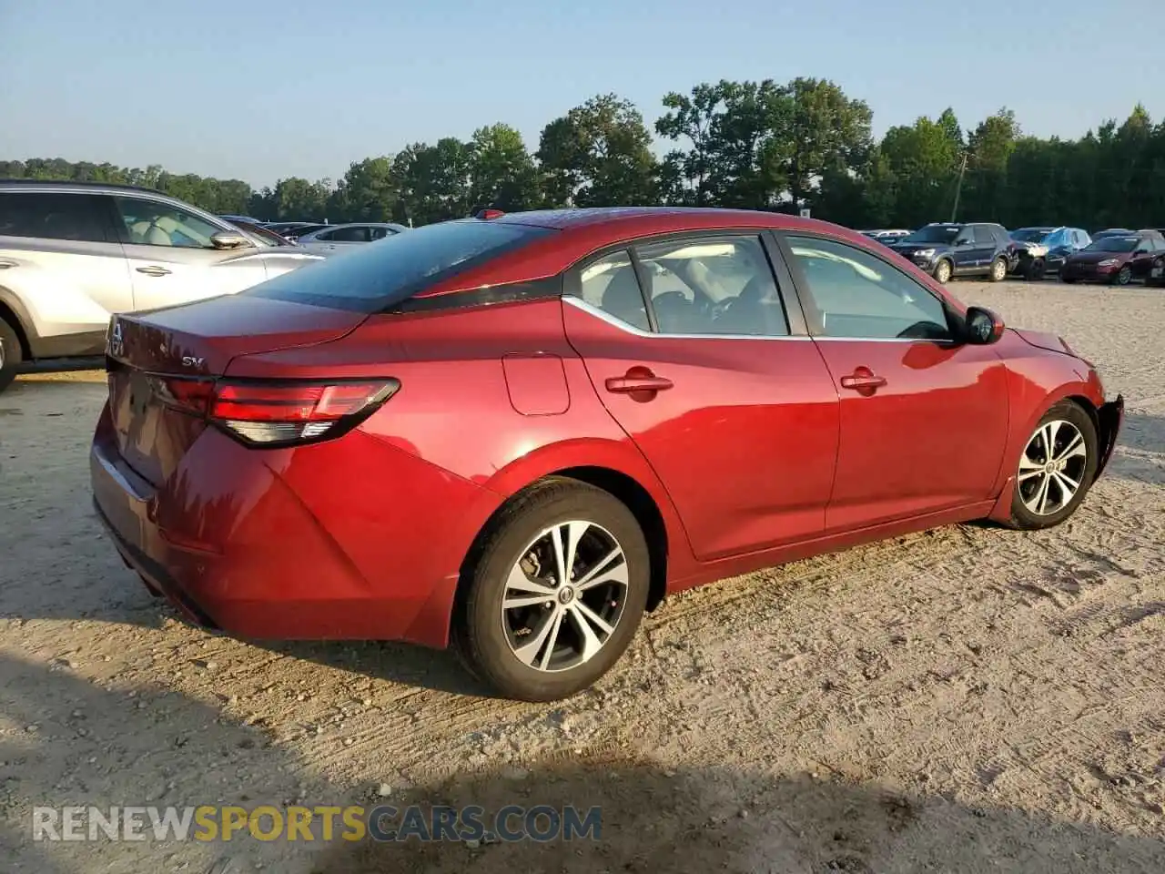 3 Photograph of a damaged car 3N1AB8CV2MY220761 NISSAN SENTRA 2021