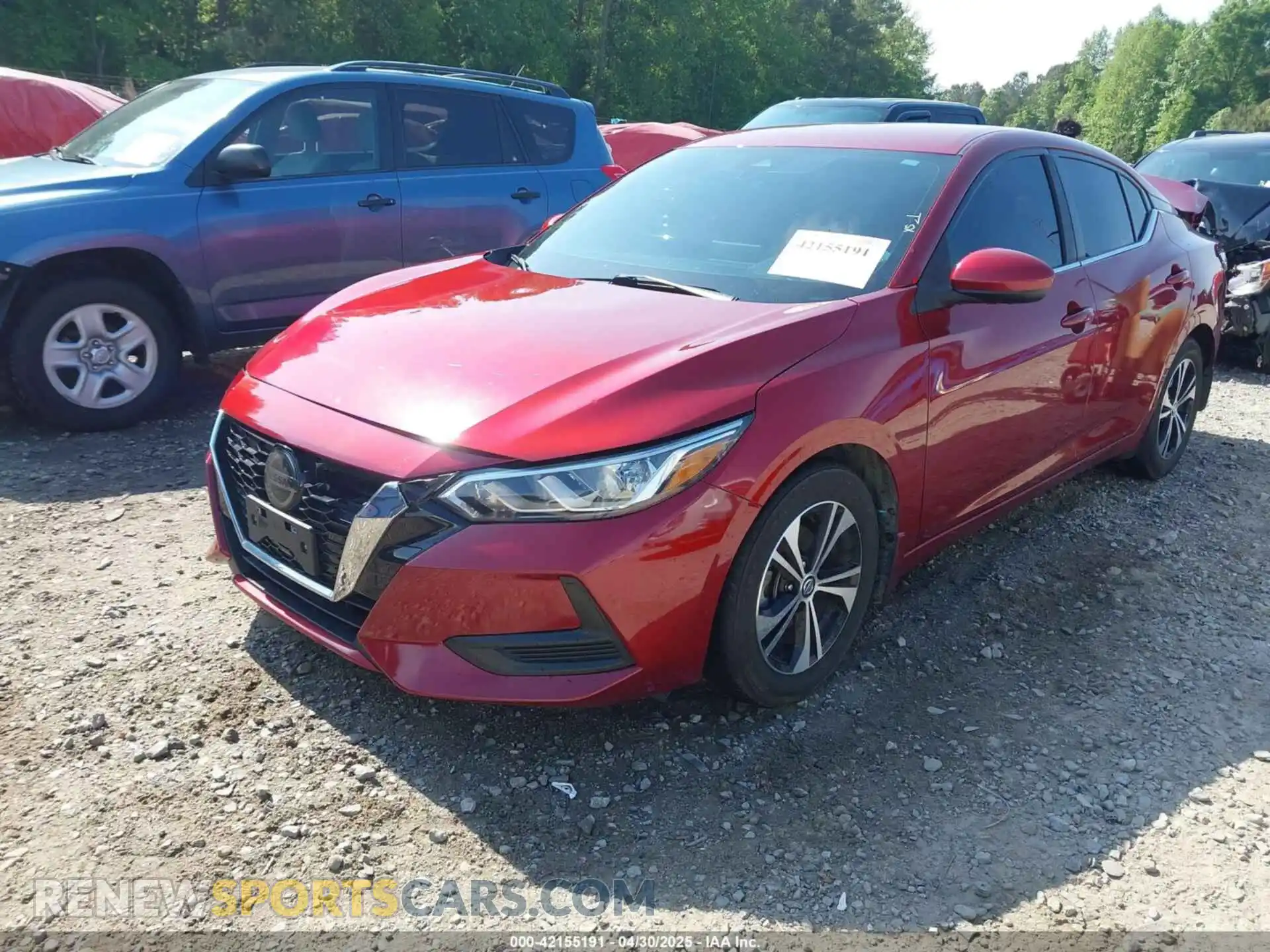 2 Photograph of a damaged car 3N1AB8CV2MY221960 NISSAN SENTRA 2021
