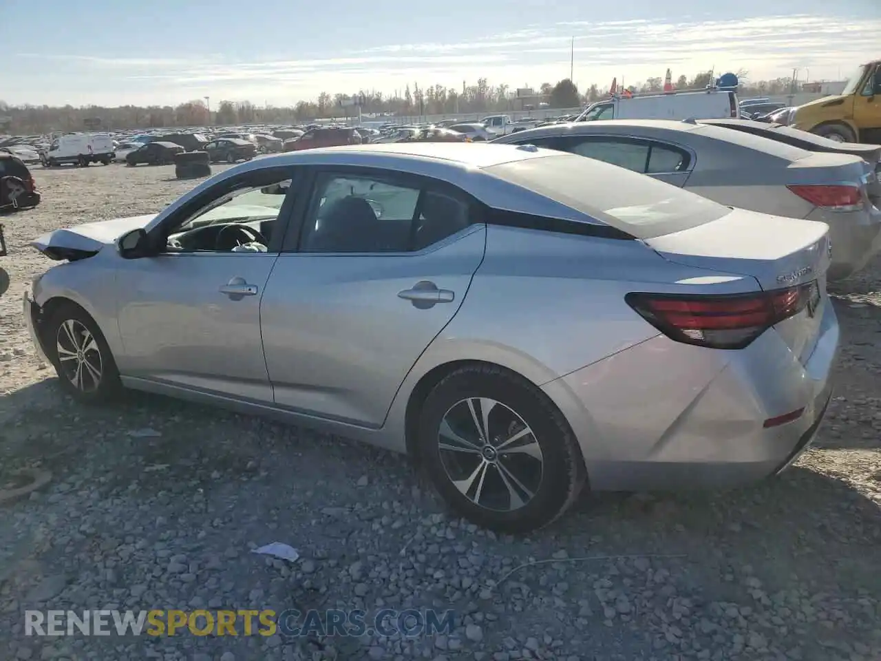 2 Photograph of a damaged car 3N1AB8CV2MY223644 NISSAN SENTRA 2021