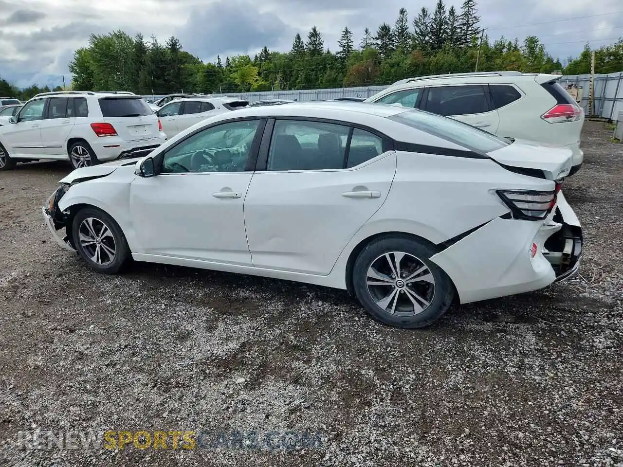 2 Фотография поврежденного автомобиля 3N1AB8CV2MY224471 NISSAN SENTRA 2021