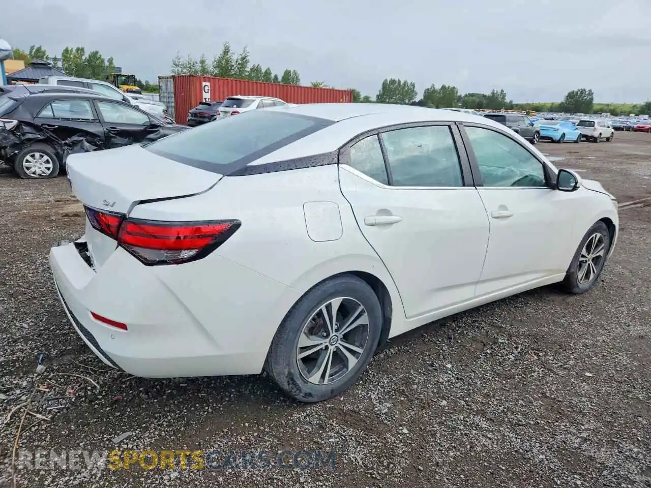 3 Фотография поврежденного автомобиля 3N1AB8CV2MY224471 NISSAN SENTRA 2021