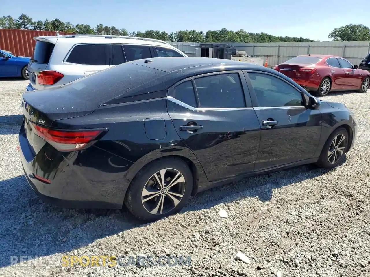 3 Photograph of a damaged car 3N1AB8CV2MY237379 NISSAN SENTRA 2021