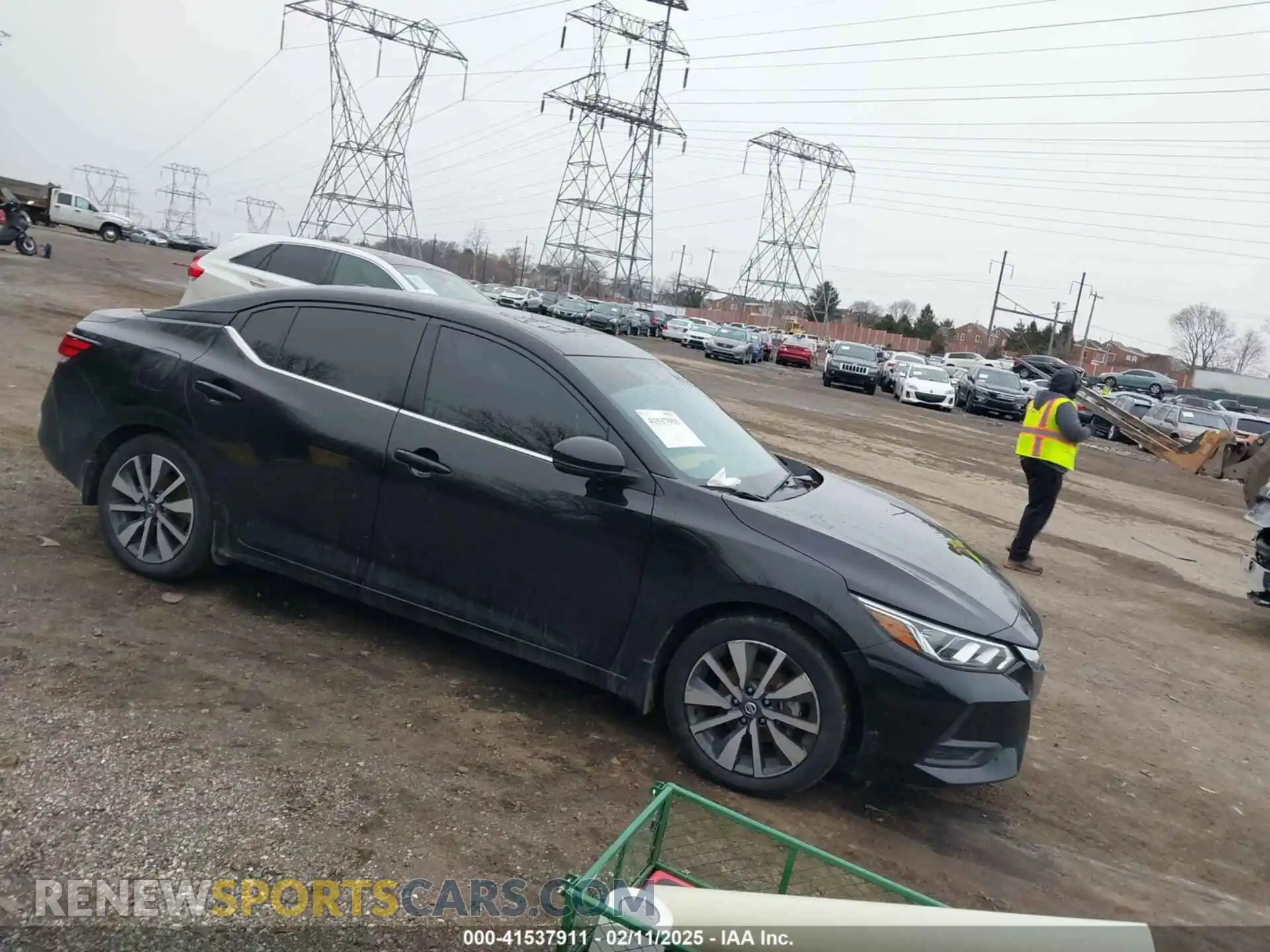1 Photograph of a damaged car 3N1AB8CV2MY240329 NISSAN SENTRA 2021