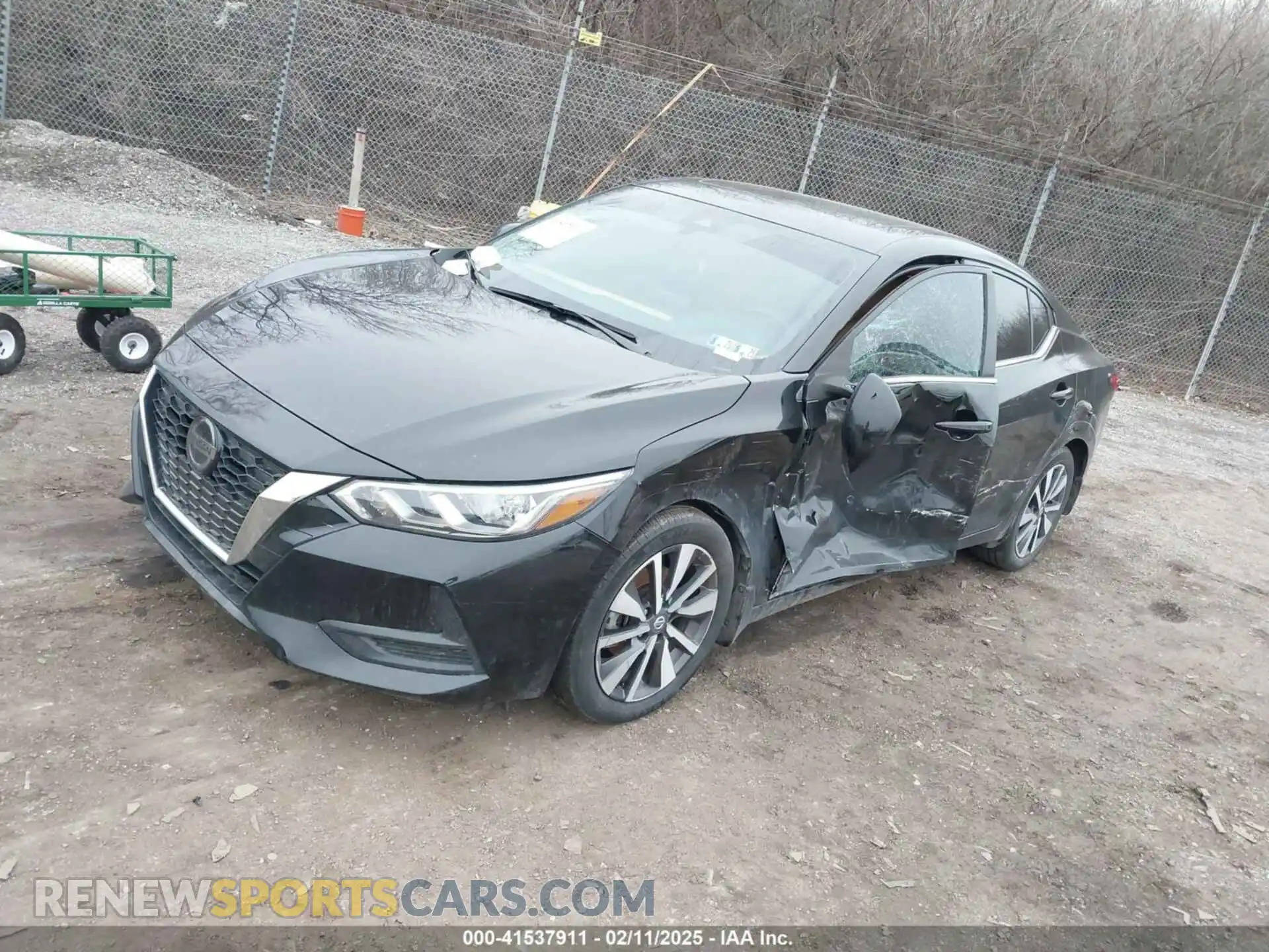 2 Photograph of a damaged car 3N1AB8CV2MY240329 NISSAN SENTRA 2021