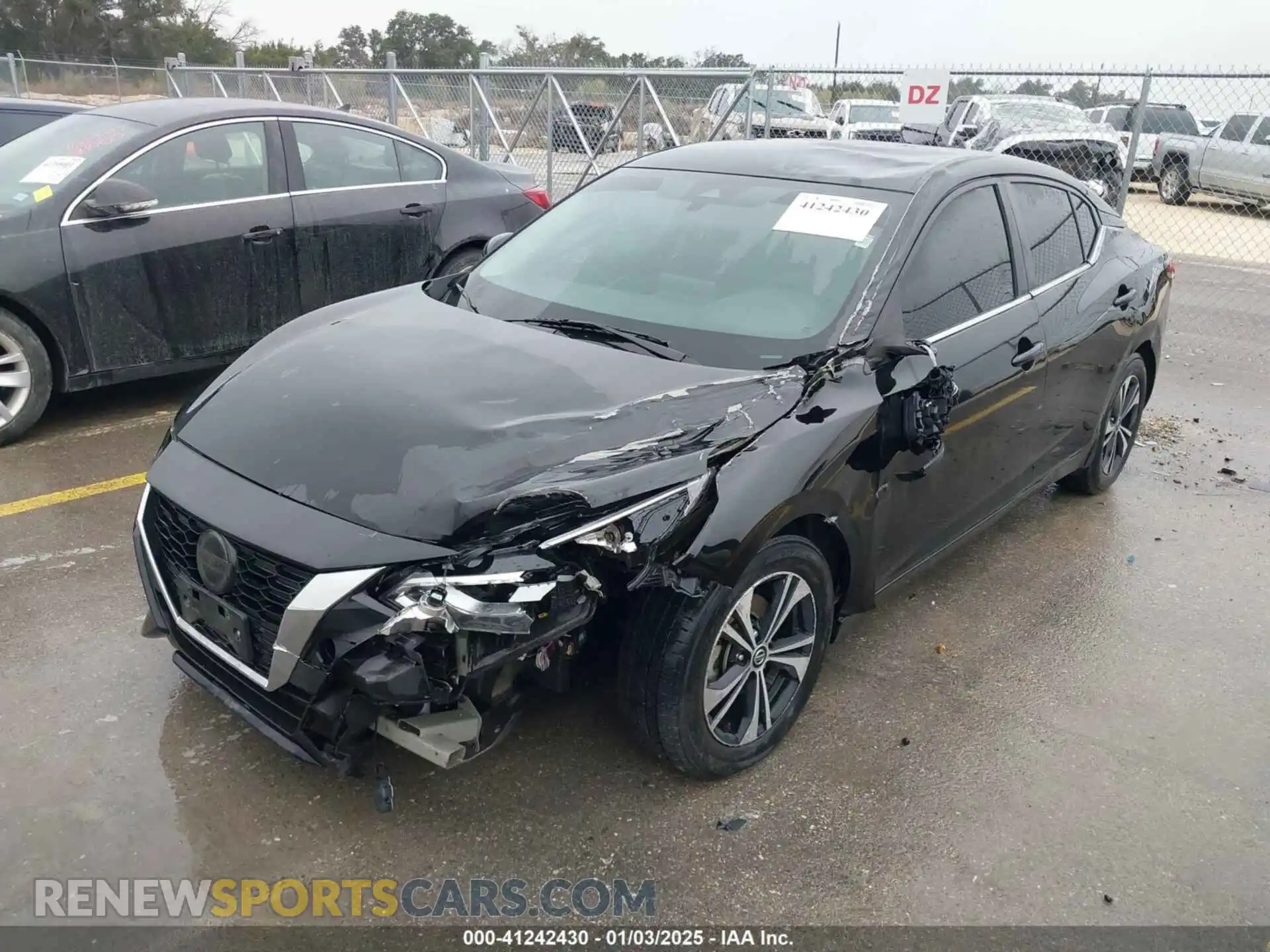 2 Photograph of a damaged car 3N1AB8CV2MY247426 NISSAN SENTRA 2021
