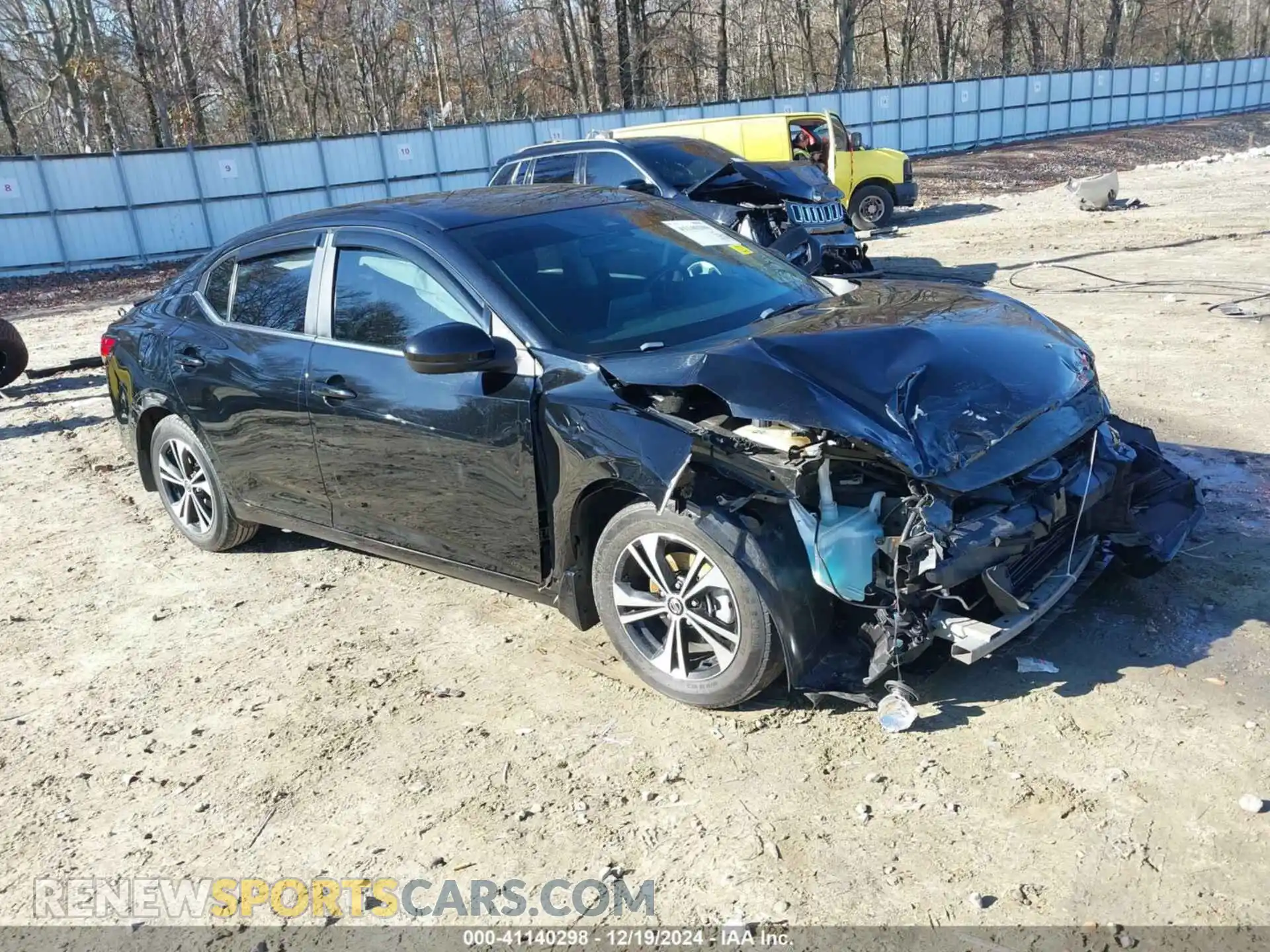 1 Photograph of a damaged car 3N1AB8CV2MY270088 NISSAN SENTRA 2021