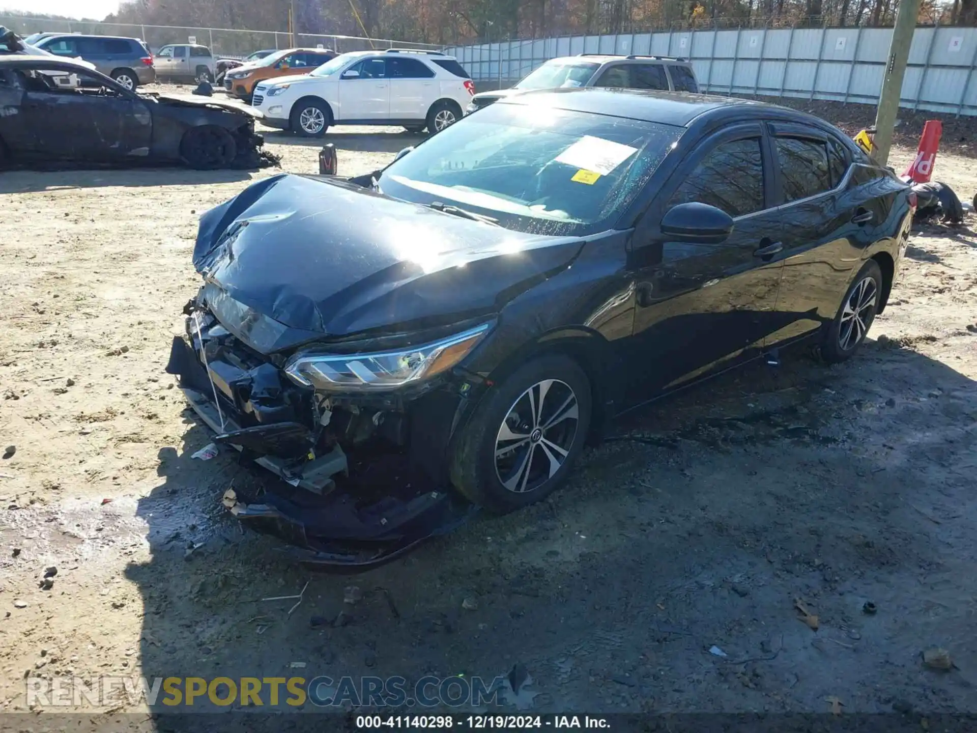 2 Photograph of a damaged car 3N1AB8CV2MY270088 NISSAN SENTRA 2021