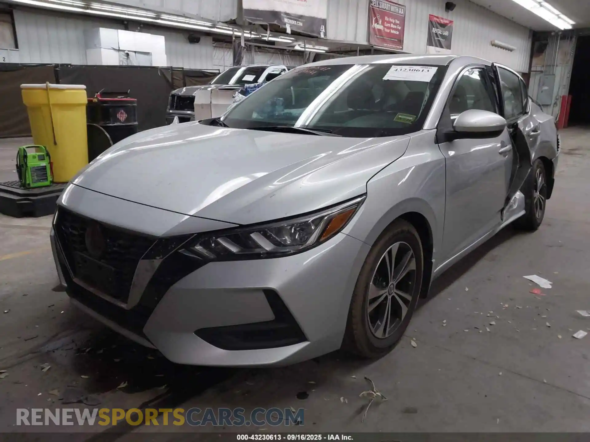 2 Photograph of a damaged car 3N1AB8CV2MY276117 NISSAN SENTRA 2021