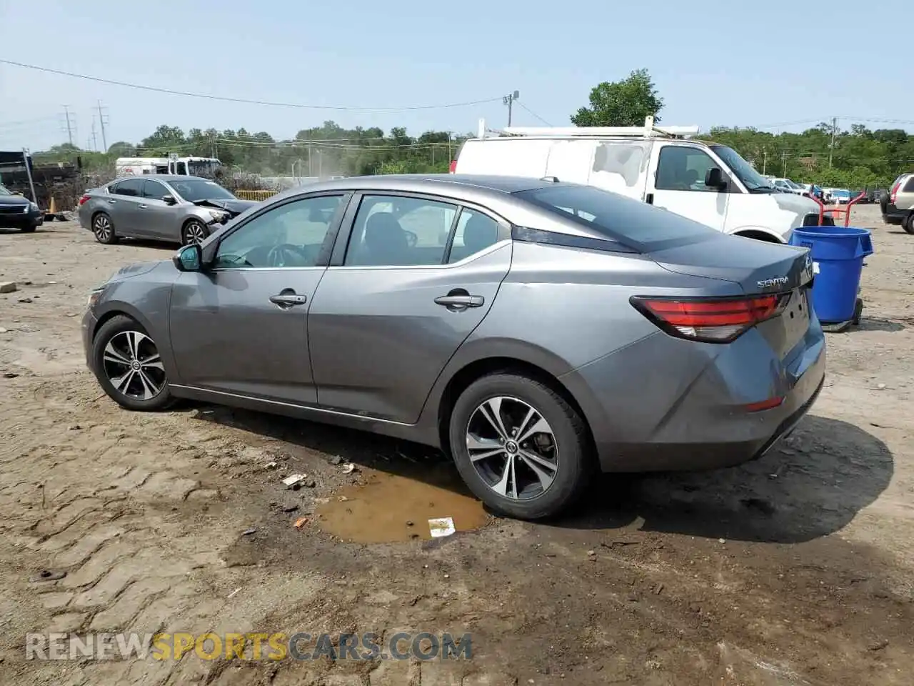 2 Photograph of a damaged car 3N1AB8CV2MY276781 NISSAN SENTRA 2021