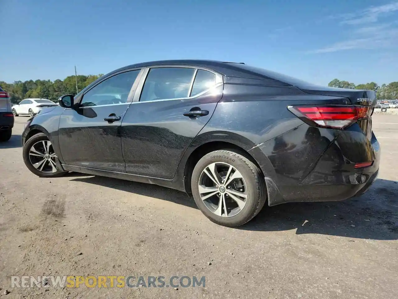 2 Photograph of a damaged car 3N1AB8CV2MY287781 NISSAN SENTRA 2021