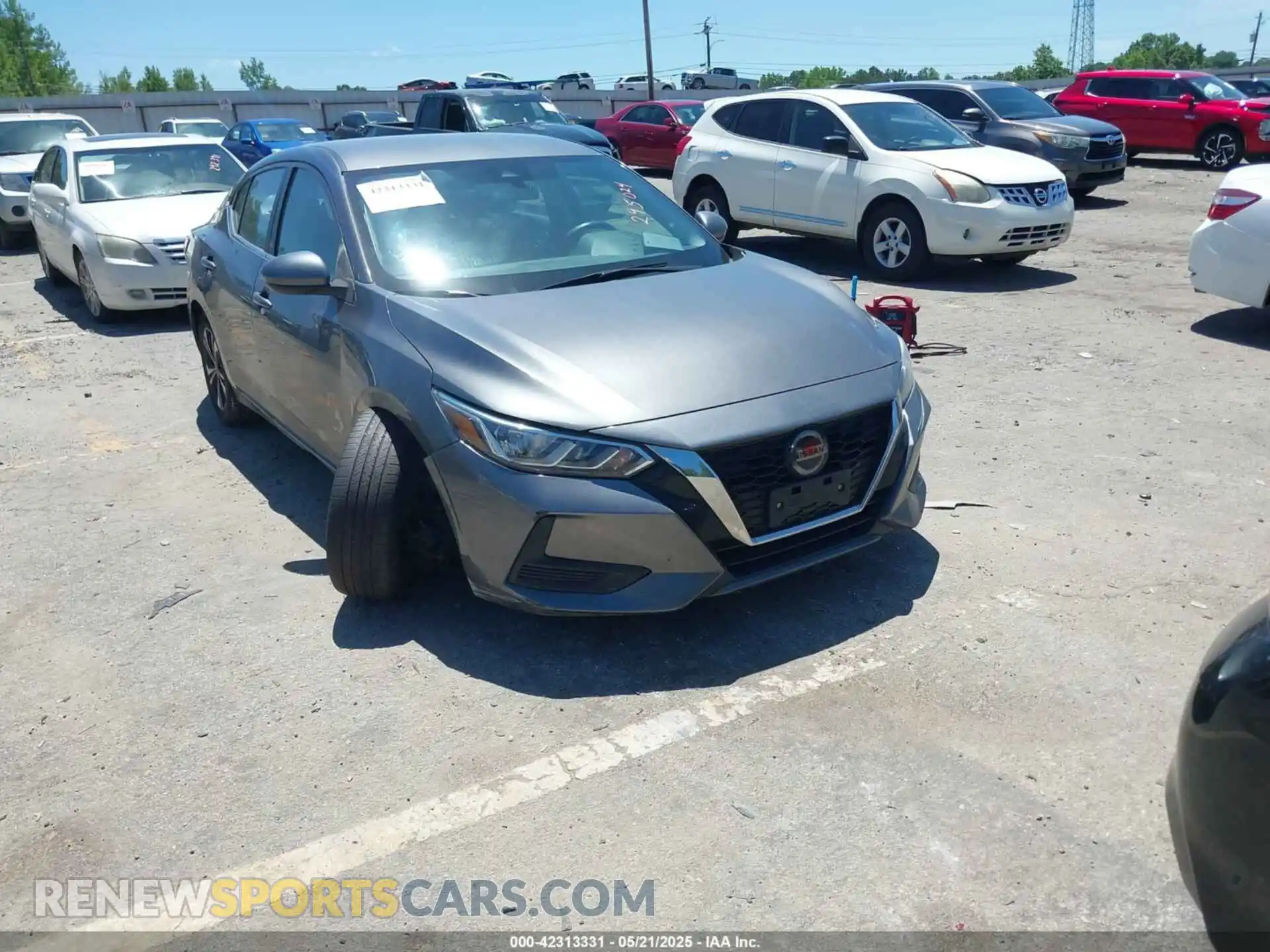 1 Photograph of a damaged car 3N1AB8CV2MY295024 NISSAN SENTRA 2021