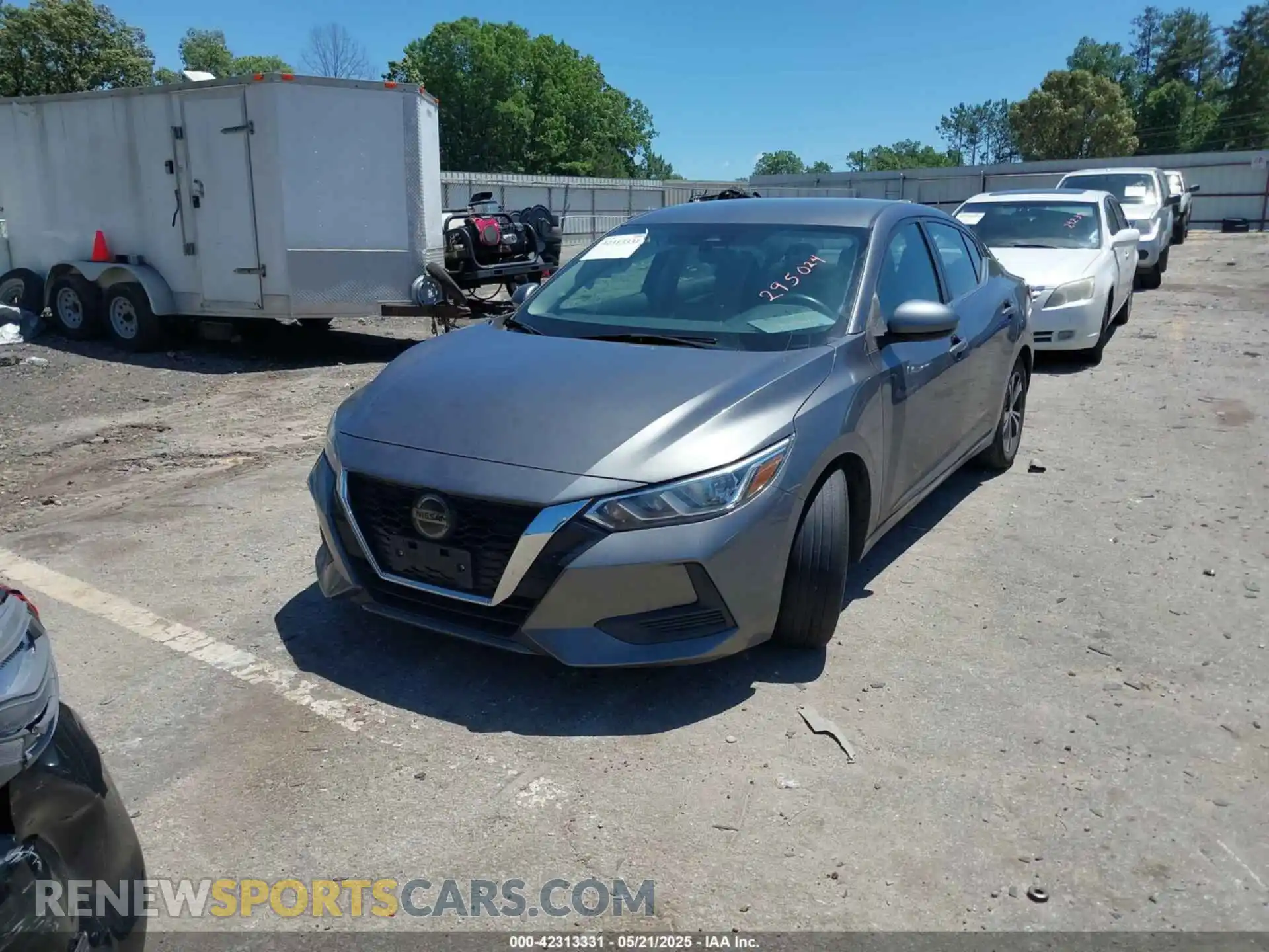 2 Photograph of a damaged car 3N1AB8CV2MY295024 NISSAN SENTRA 2021