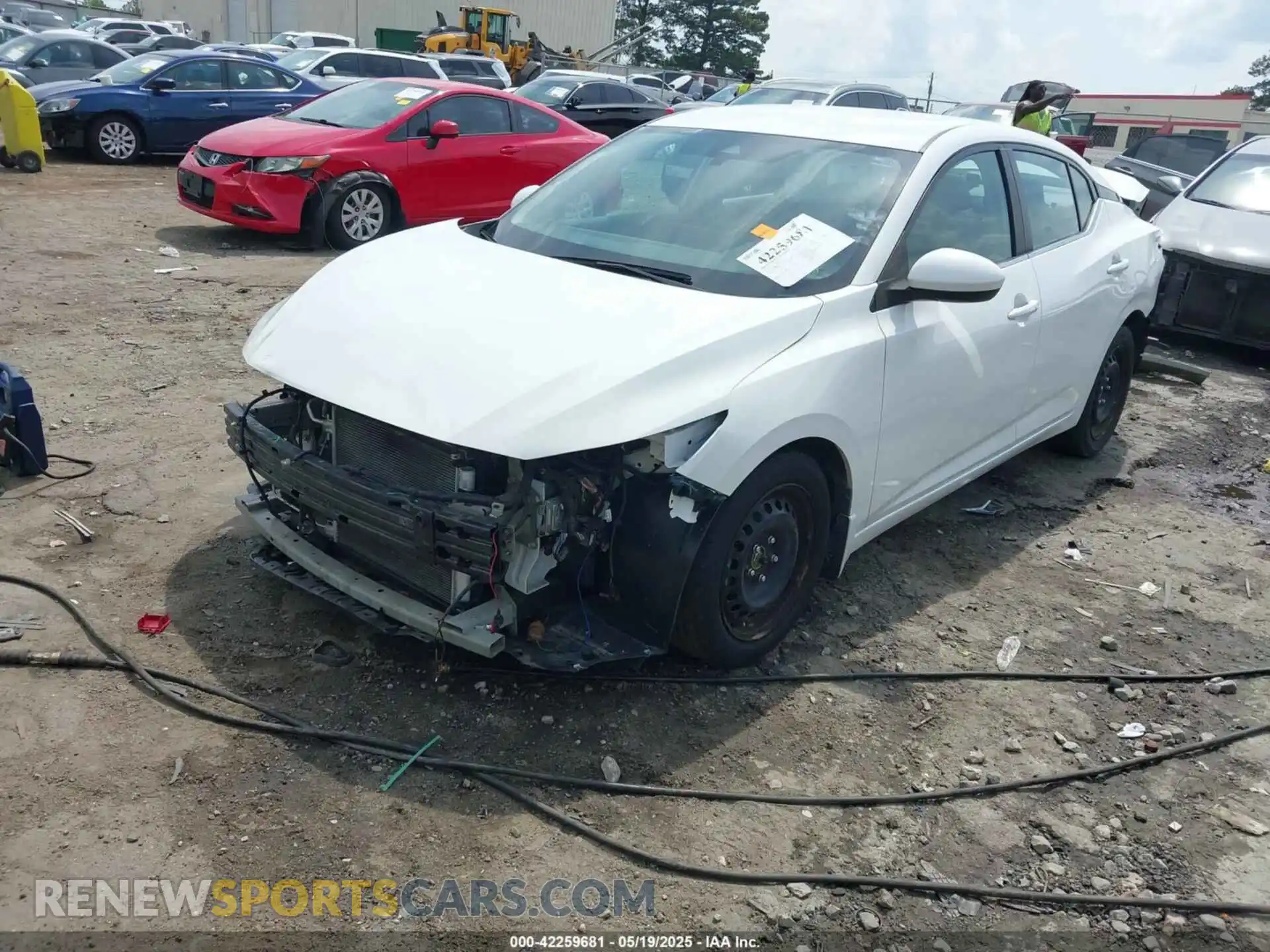 2 Photograph of a damaged car 3N1AB8CV2MY301677 NISSAN SENTRA 2021