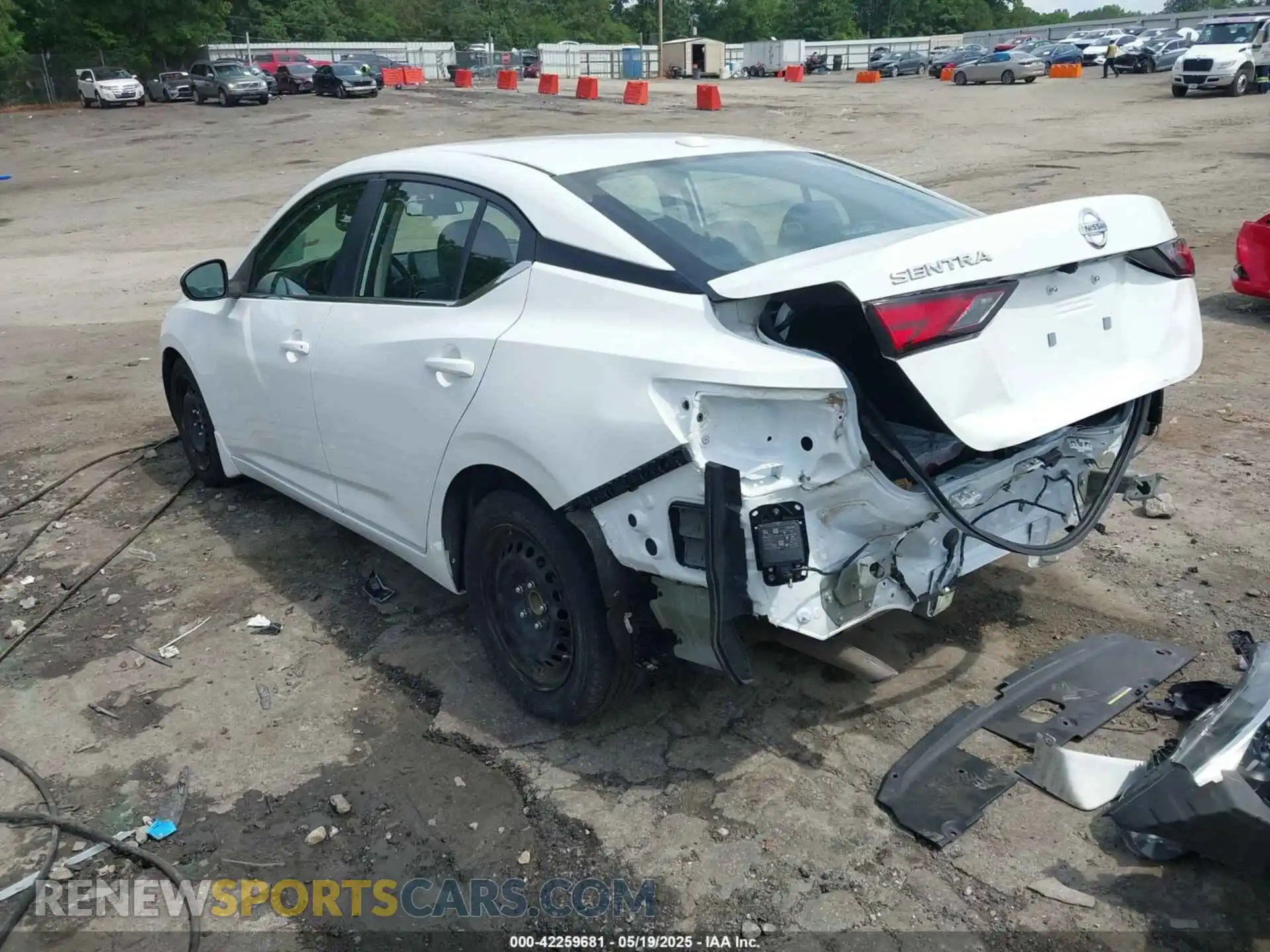 3 Photograph of a damaged car 3N1AB8CV2MY301677 NISSAN SENTRA 2021