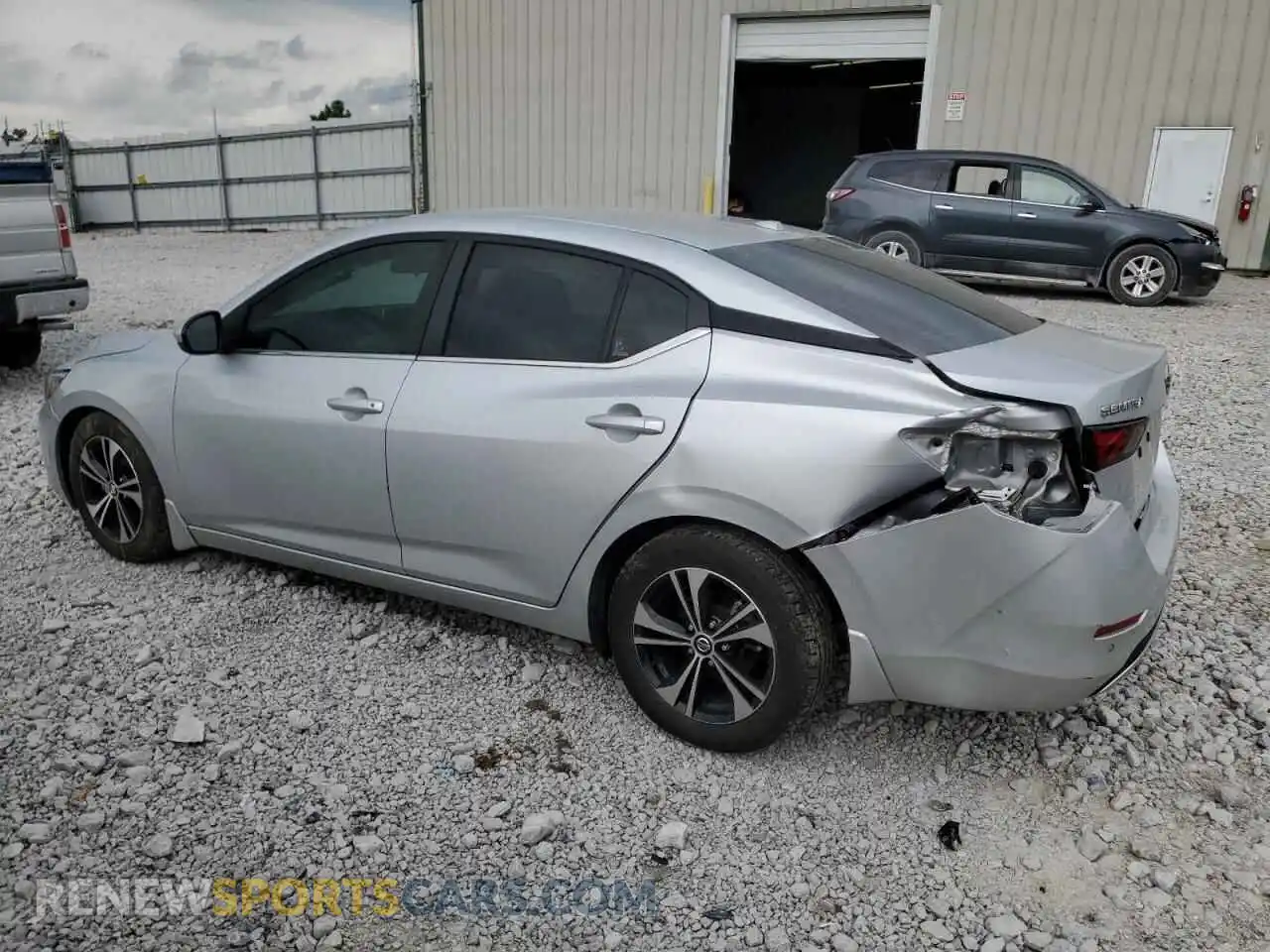 2 Photograph of a damaged car 3N1AB8CV2MY307592 NISSAN SENTRA 2021