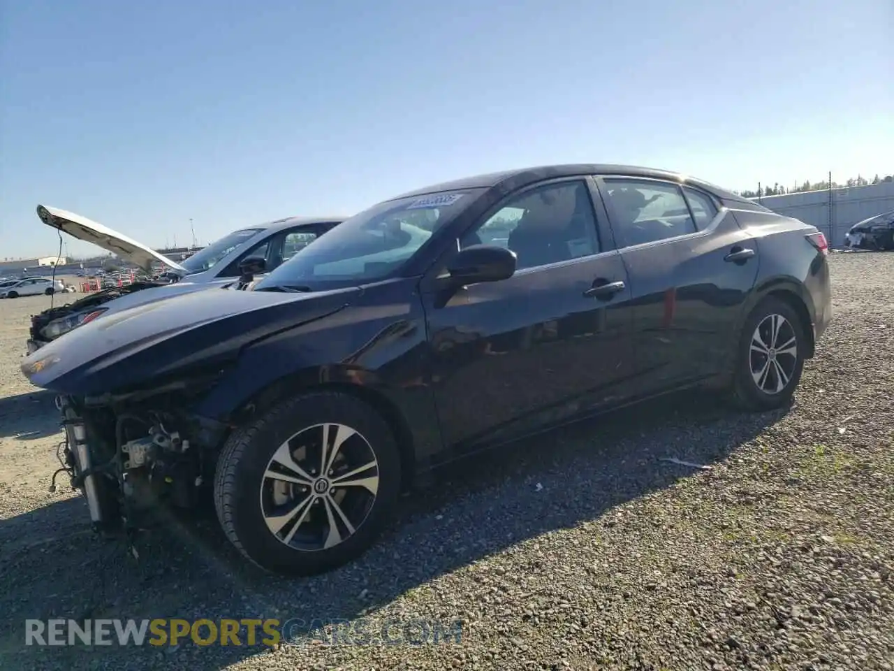 1 Photograph of a damaged car 3N1AB8CV2MY310816 NISSAN SENTRA 2021