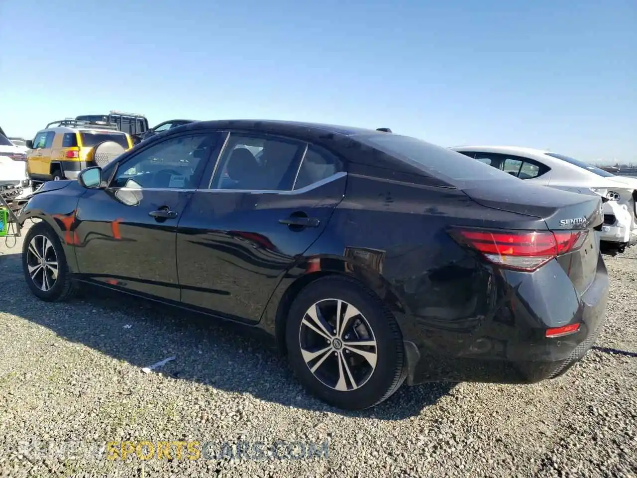 2 Photograph of a damaged car 3N1AB8CV2MY310816 NISSAN SENTRA 2021