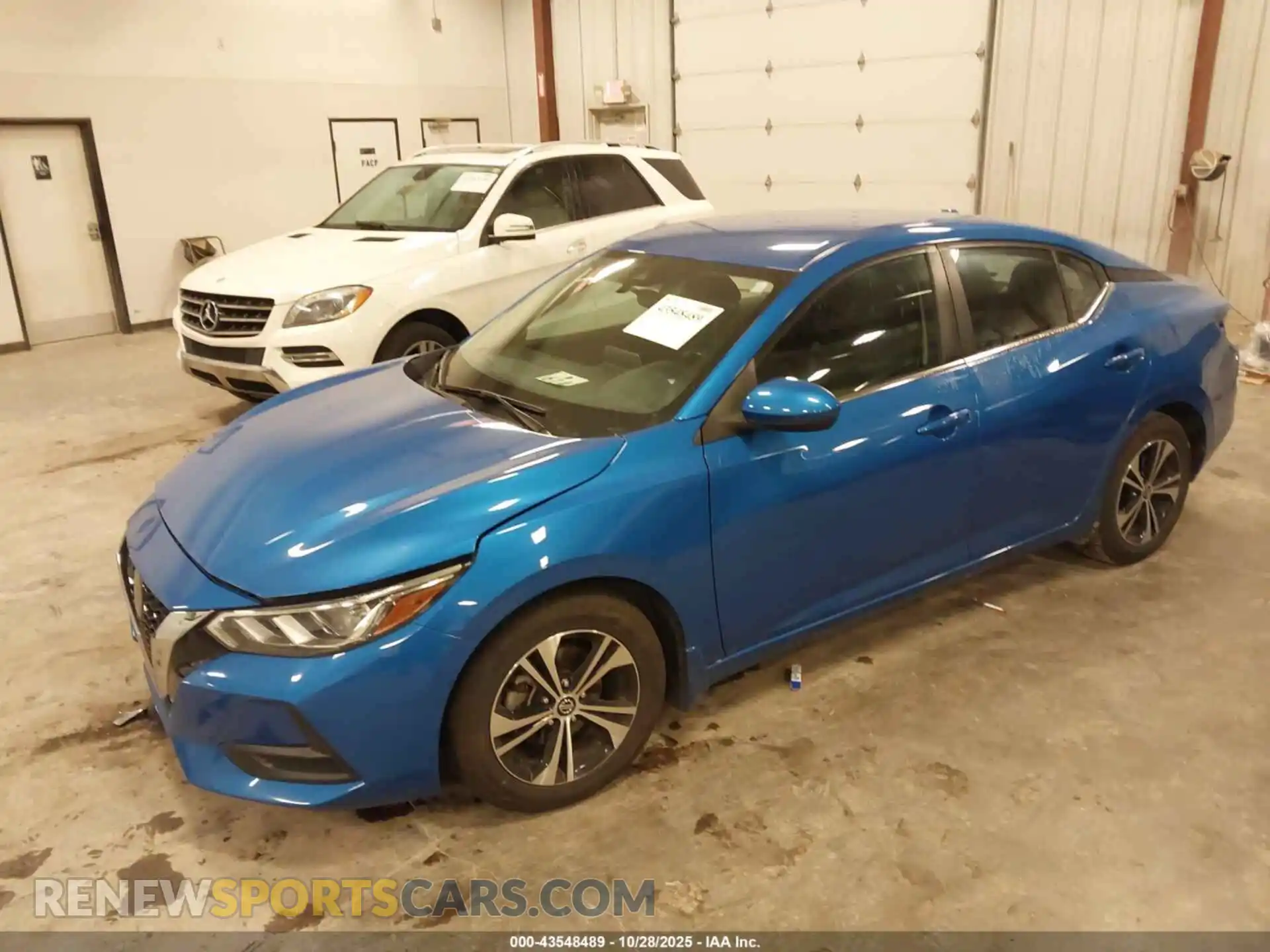 2 Photograph of a damaged car 3N1AB8CV2MY313179 NISSAN SENTRA 2021