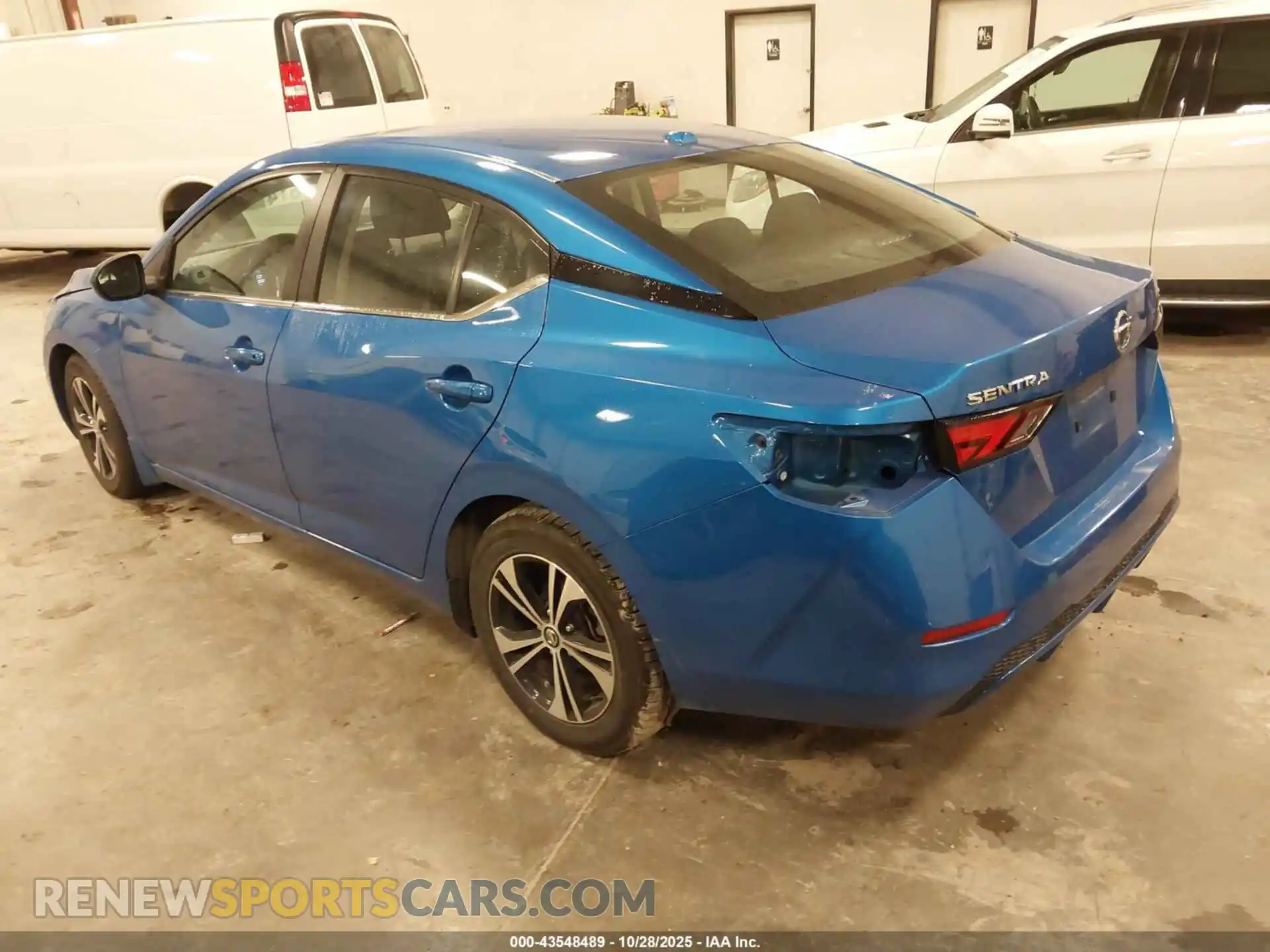 3 Photograph of a damaged car 3N1AB8CV2MY313179 NISSAN SENTRA 2021
