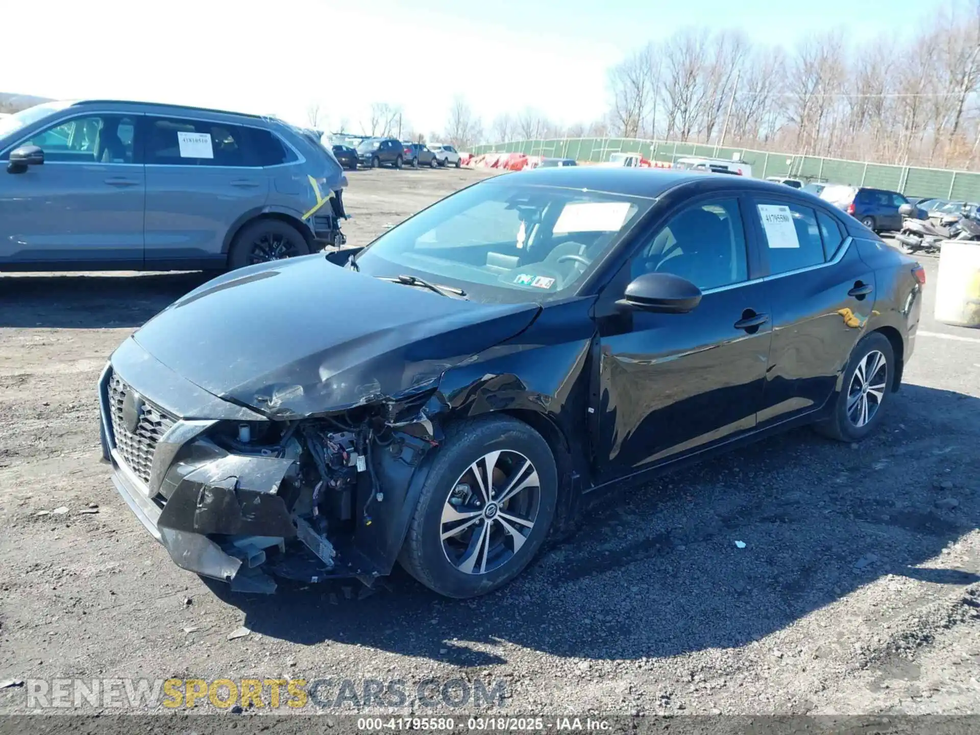 2 Фотография поврежденного автомобиля 3N1AB8CV2MY322500 NISSAN SENTRA 2021