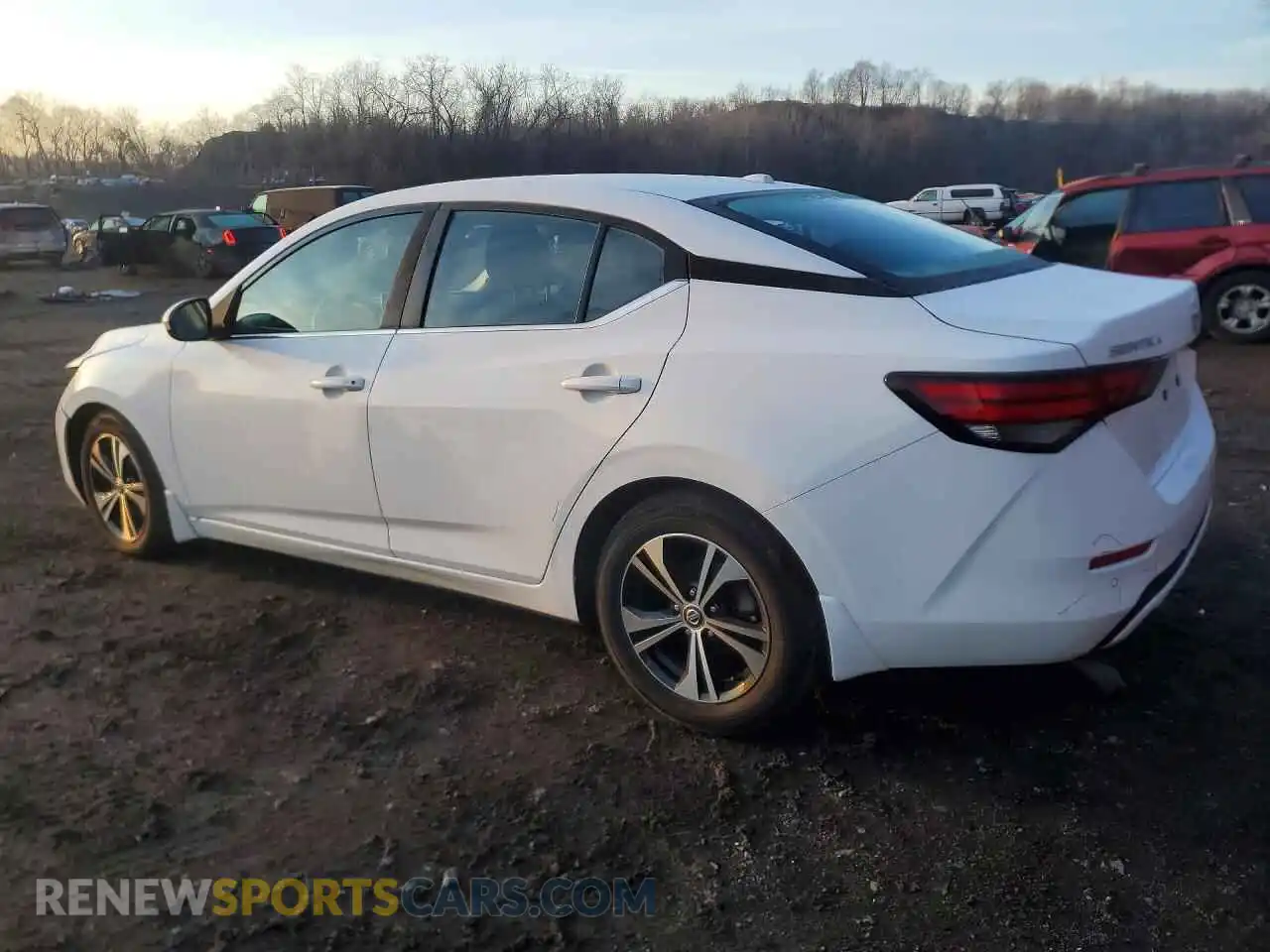 2 Photograph of a damaged car 3N1AB8CV2MY325395 NISSAN SENTRA 2021