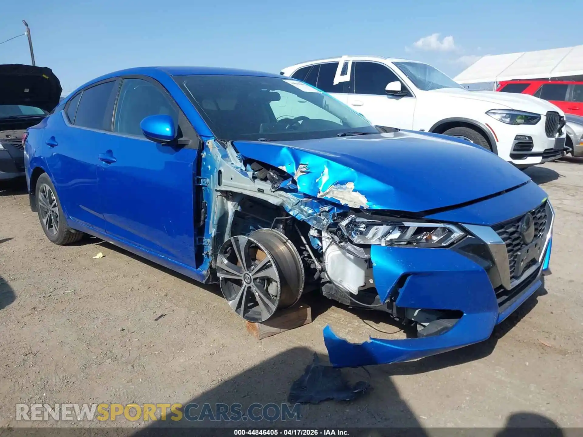 1 Photograph of a damaged car 3N1AB8CV3MY201314 NISSAN SENTRA 2021