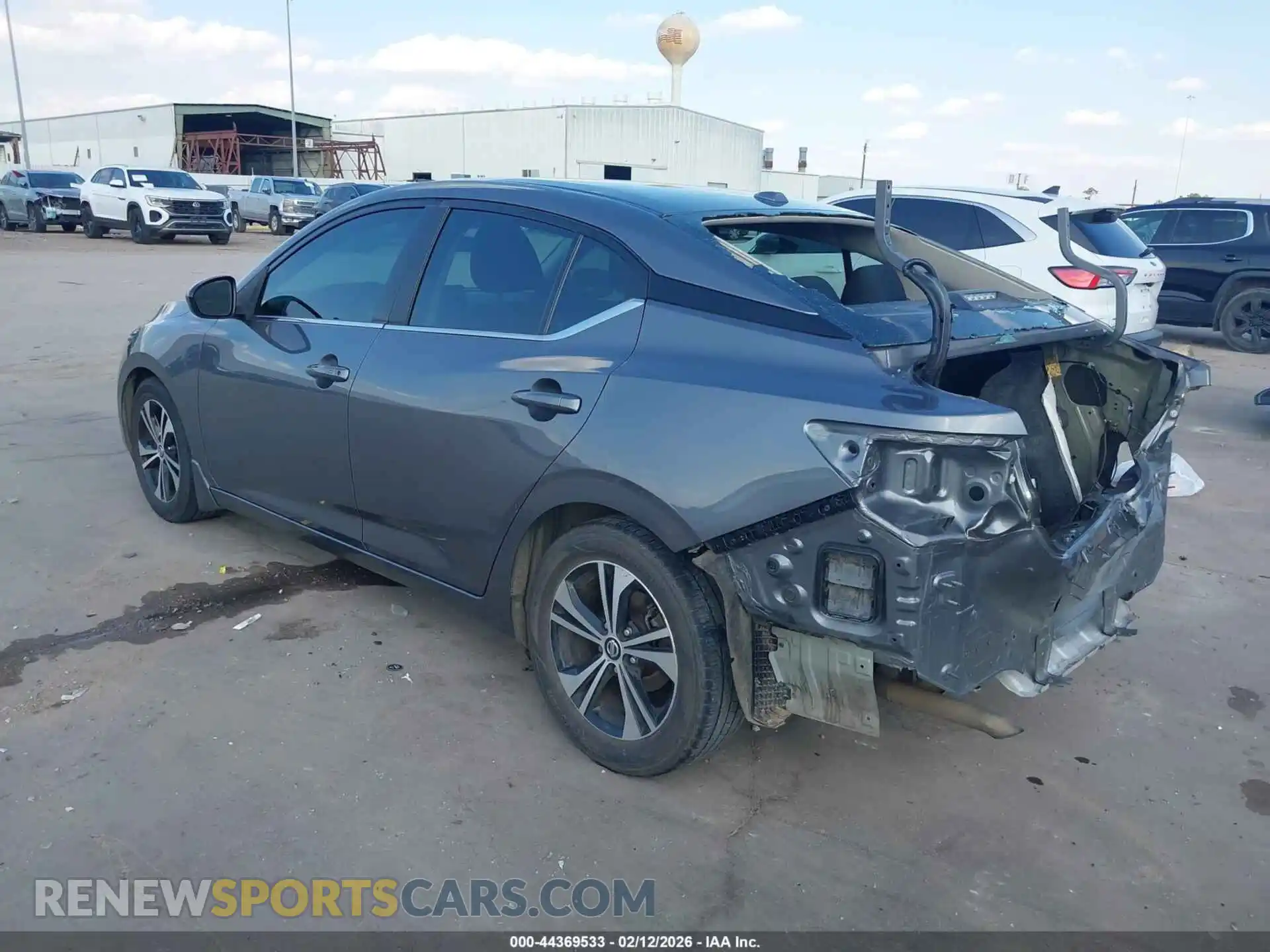 3 Photograph of a damaged car 3N1AB8CV3MY205606 NISSAN SENTRA 2021