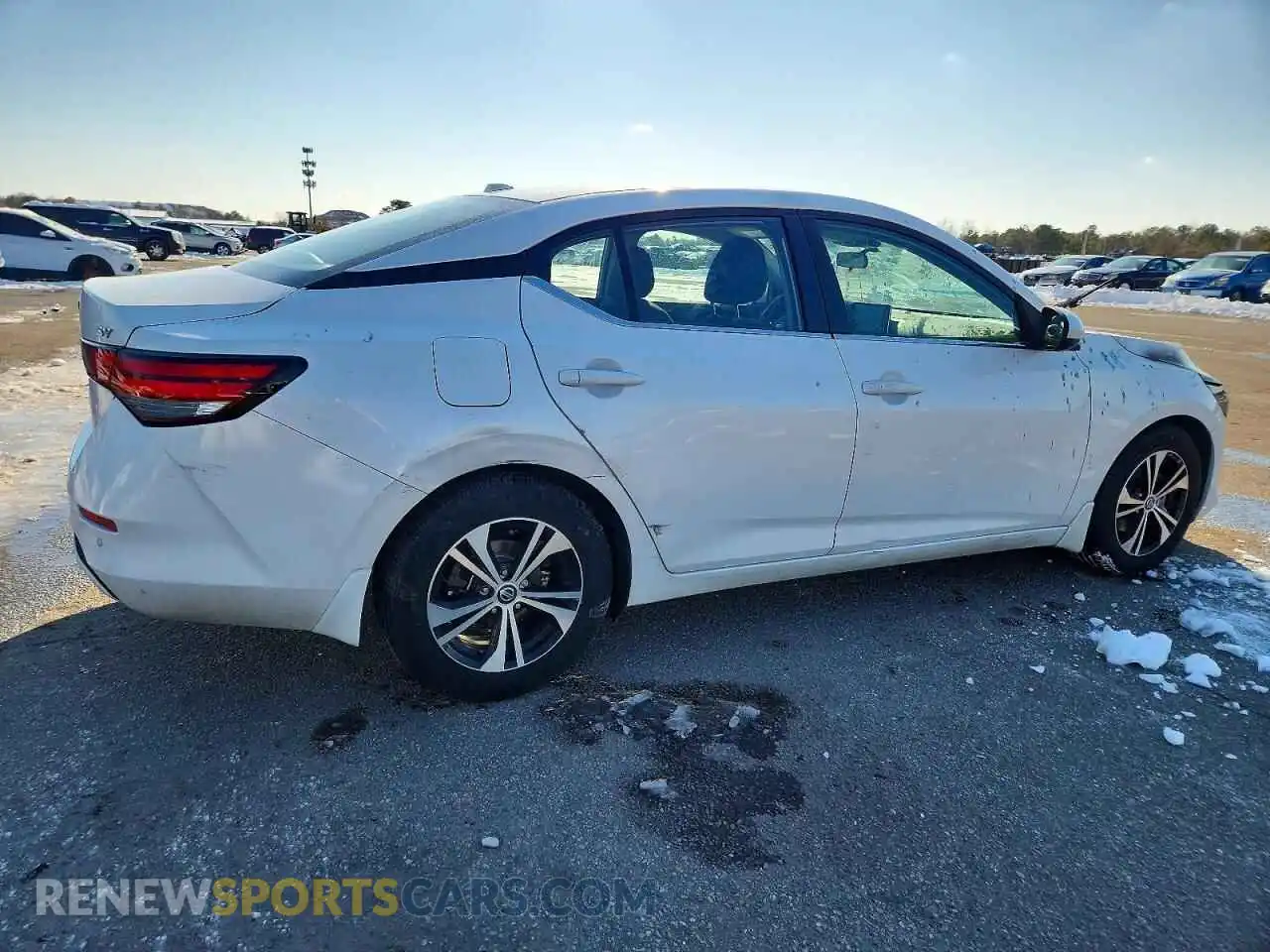 3 Photograph of a damaged car 3N1AB8CV3MY207999 NISSAN SENTRA 2021