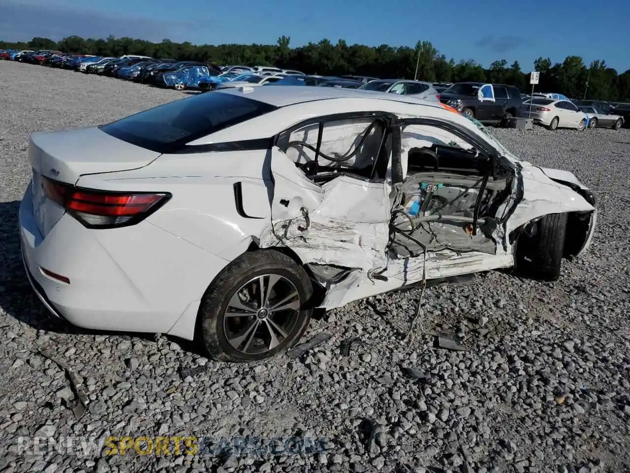 3 Photograph of a damaged car 3N1AB8CV3MY228819 NISSAN SENTRA 2021