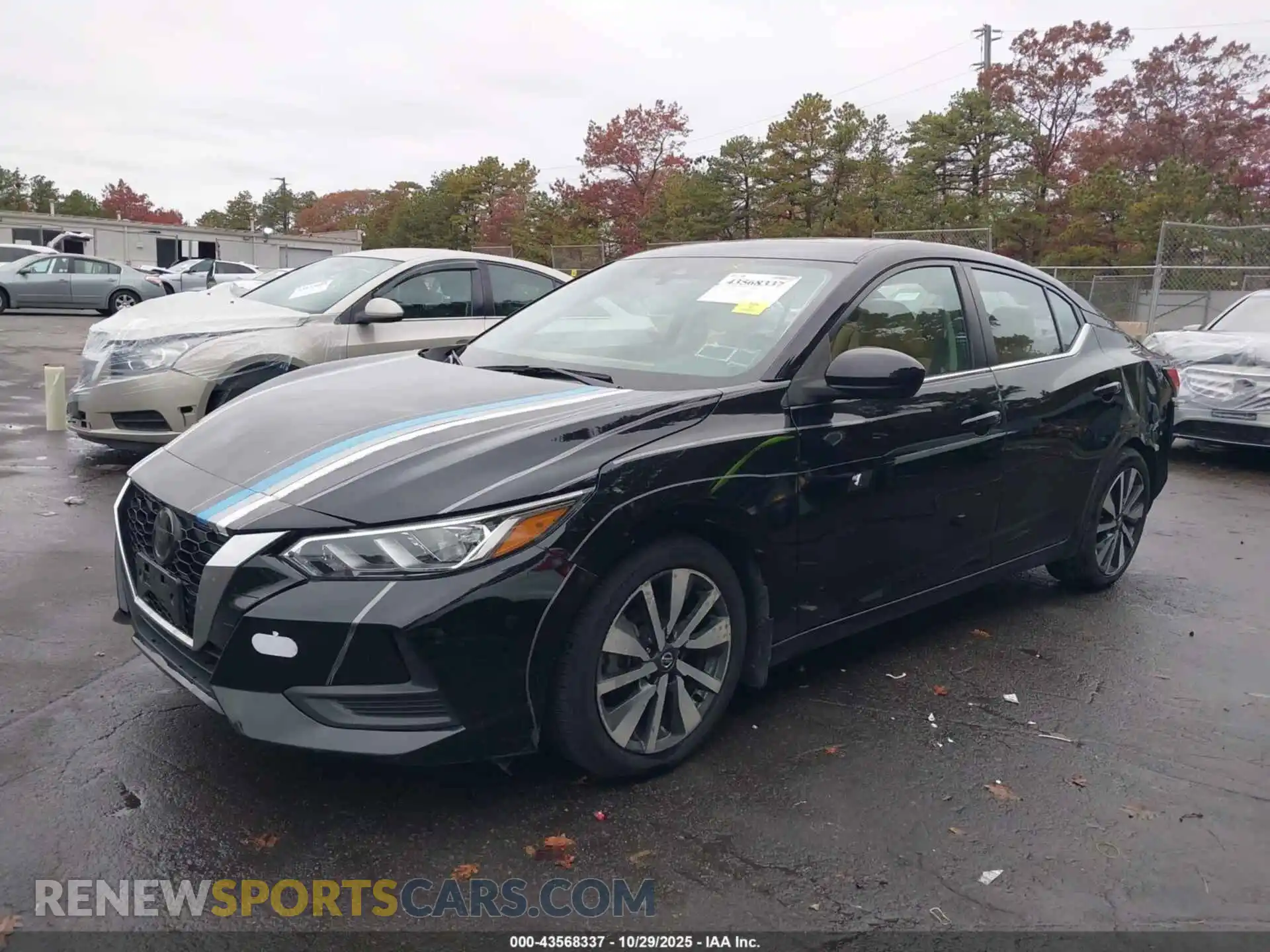 2 Photograph of a damaged car 3N1AB8CV3MY235141 NISSAN SENTRA 2021