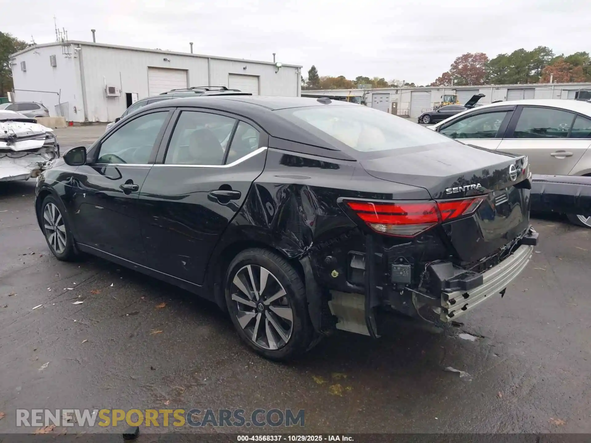 3 Photograph of a damaged car 3N1AB8CV3MY235141 NISSAN SENTRA 2021