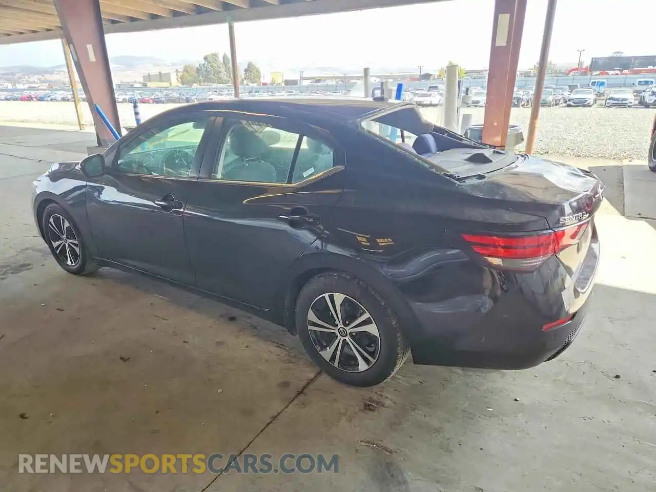 2 Photograph of a damaged car 3N1AB8CV3MY238718 NISSAN SENTRA 2021