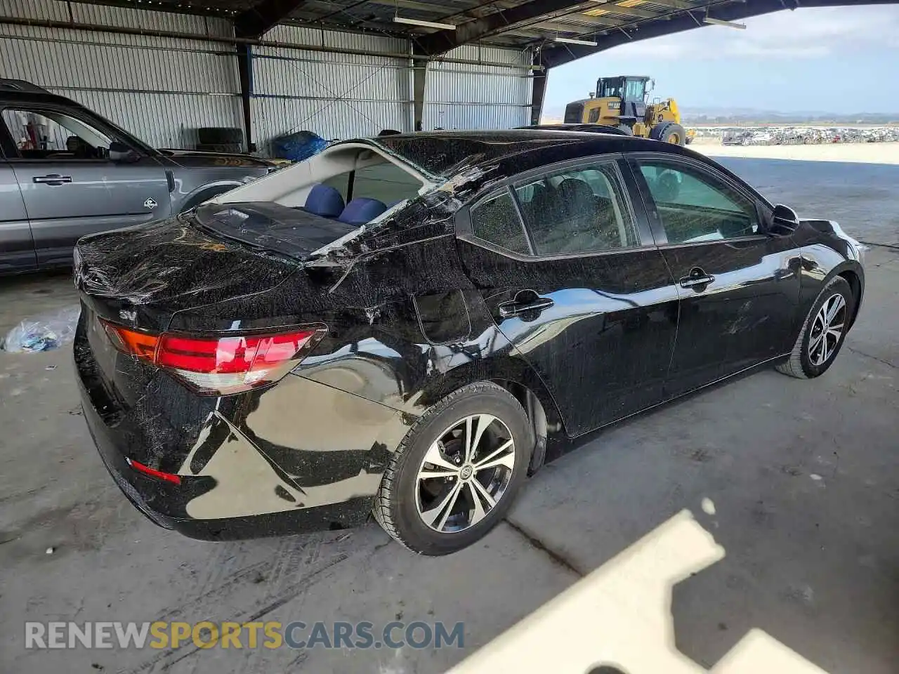3 Photograph of a damaged car 3N1AB8CV3MY238718 NISSAN SENTRA 2021