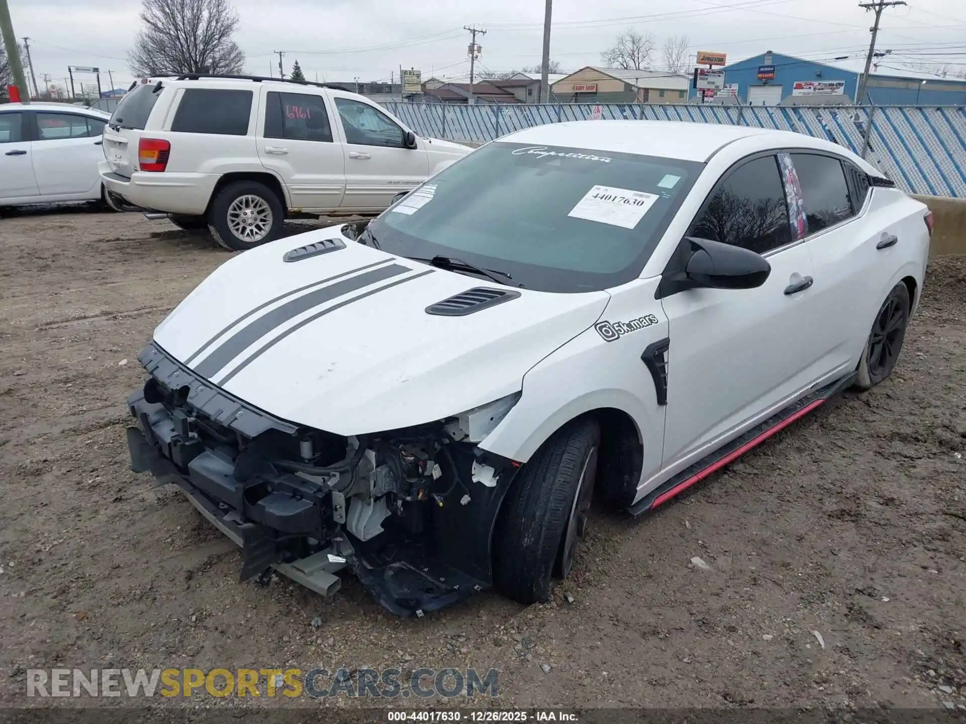 2 Photograph of a damaged car 3N1AB8CV3MY240307 NISSAN SENTRA 2021