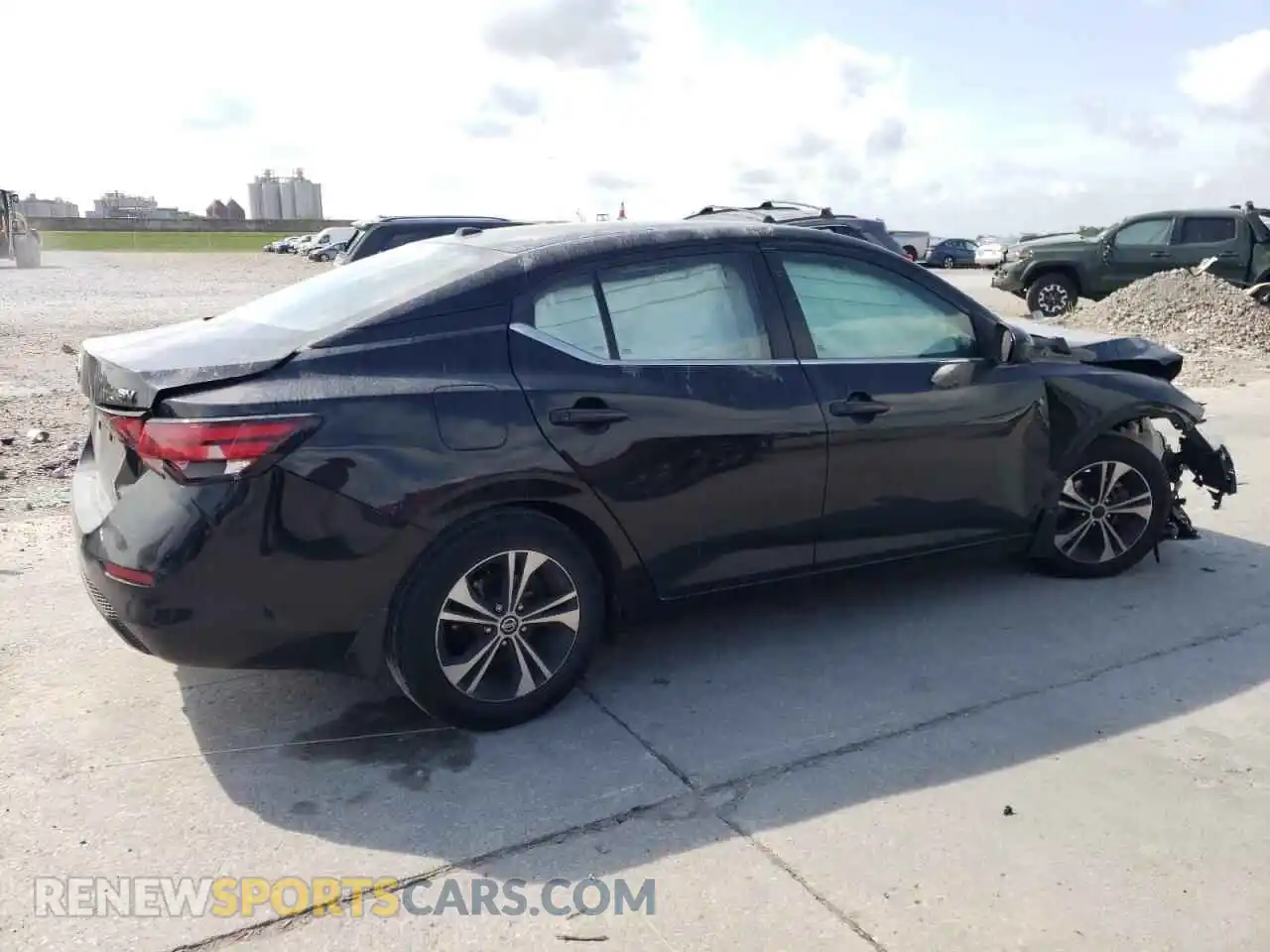 3 Photograph of a damaged car 3N1AB8CV3MY259830 NISSAN SENTRA 2021