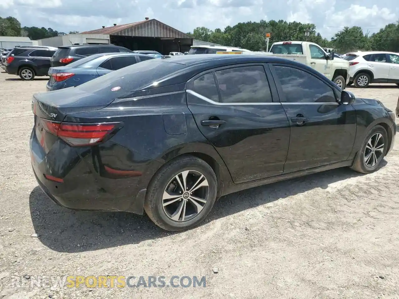 3 Photograph of a damaged car 3N1AB8CV3MY263179 NISSAN SENTRA 2021