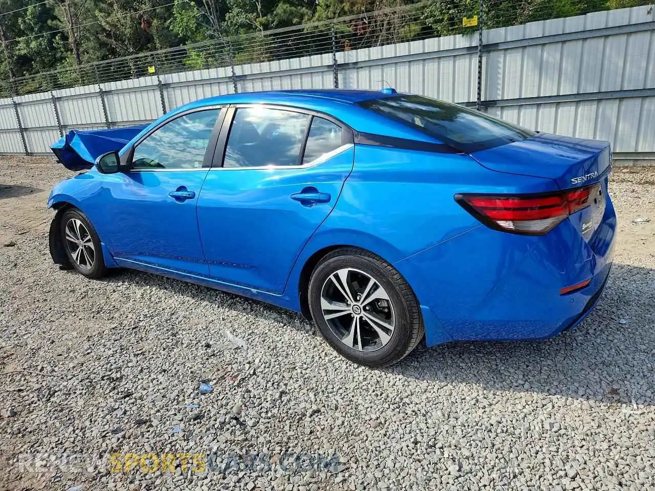 2 Photograph of a damaged car 3N1AB8CV3MY263988 NISSAN SENTRA 2021