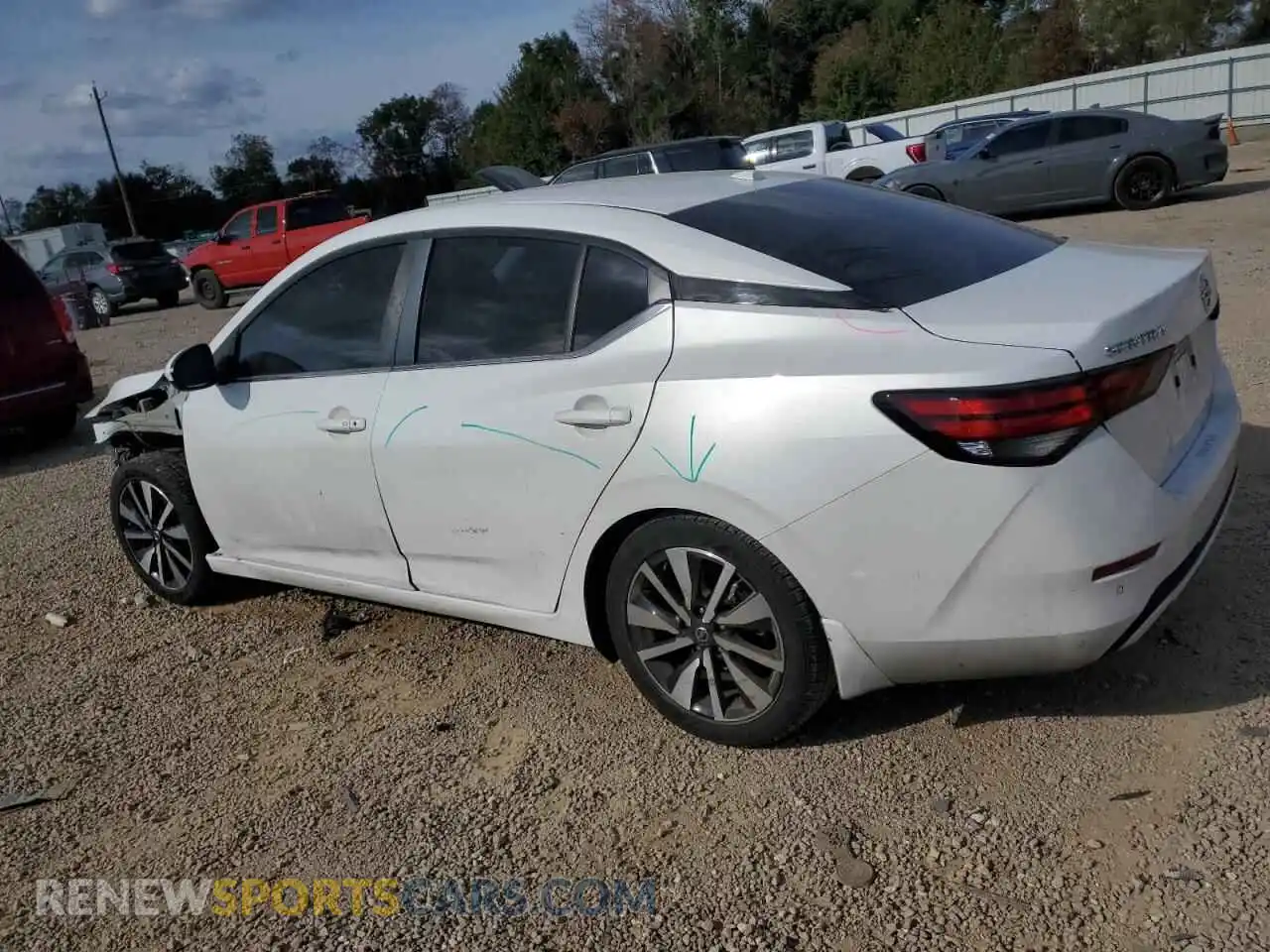 2 Фотография поврежденного автомобиля 3N1AB8CV3MY269726 NISSAN SENTRA 2021