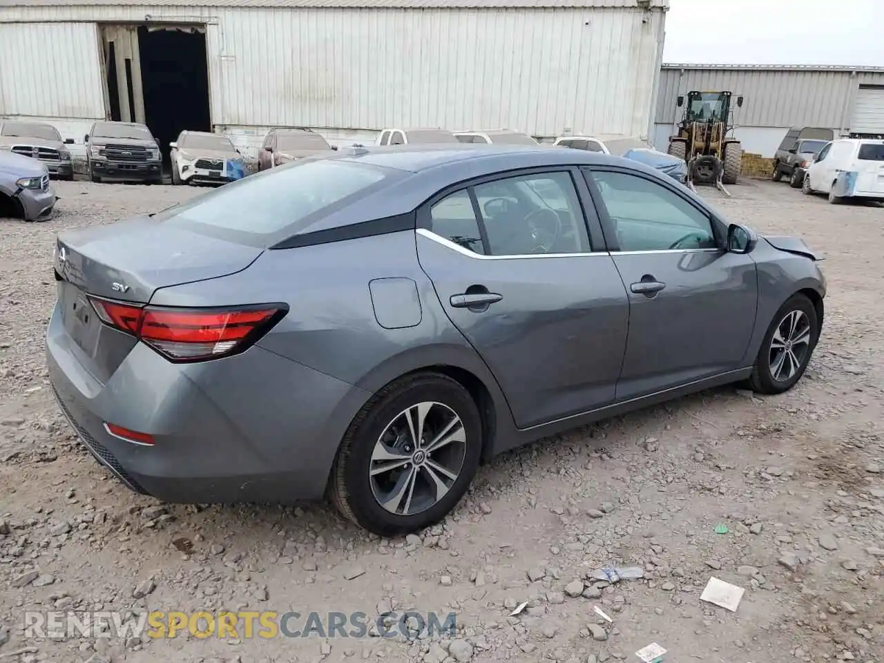 3 Photograph of a damaged car 3N1AB8CV3MY270911 NISSAN SENTRA 2021