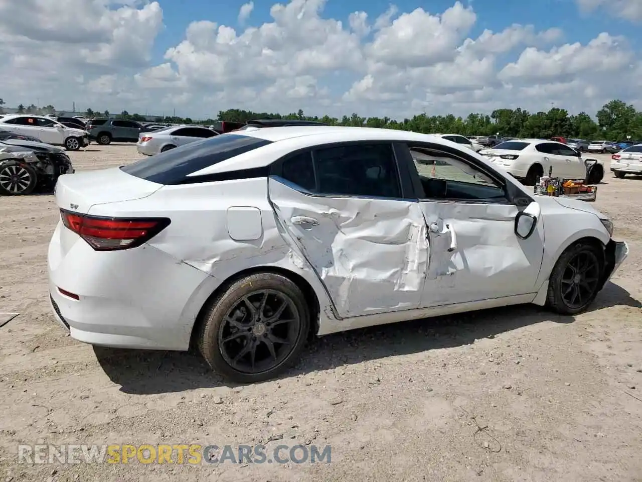 3 Photograph of a damaged car 3N1AB8CV3MY277678 NISSAN SENTRA 2021