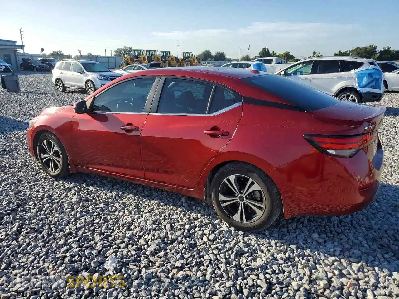 2 Photograph of a damaged car 3N1AB8CV3MY285392 NISSAN SENTRA 2021