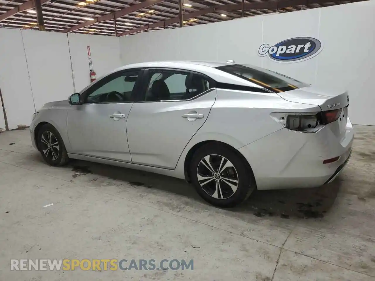 2 Photograph of a damaged car 3N1AB8CV3MY294139 NISSAN SENTRA 2021