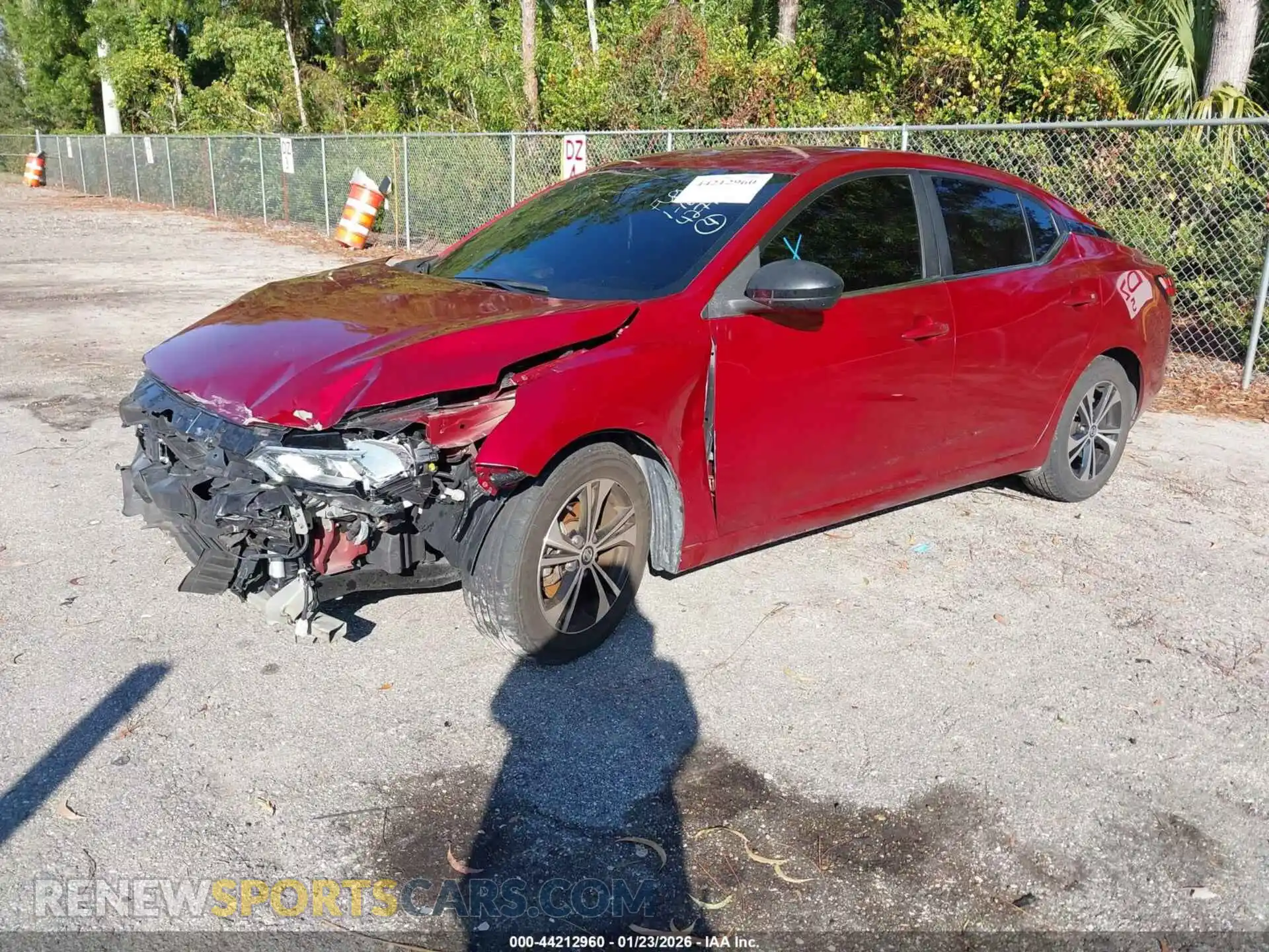 2 Photograph of a damaged car 3N1AB8CV3MY294271 NISSAN SENTRA 2021
