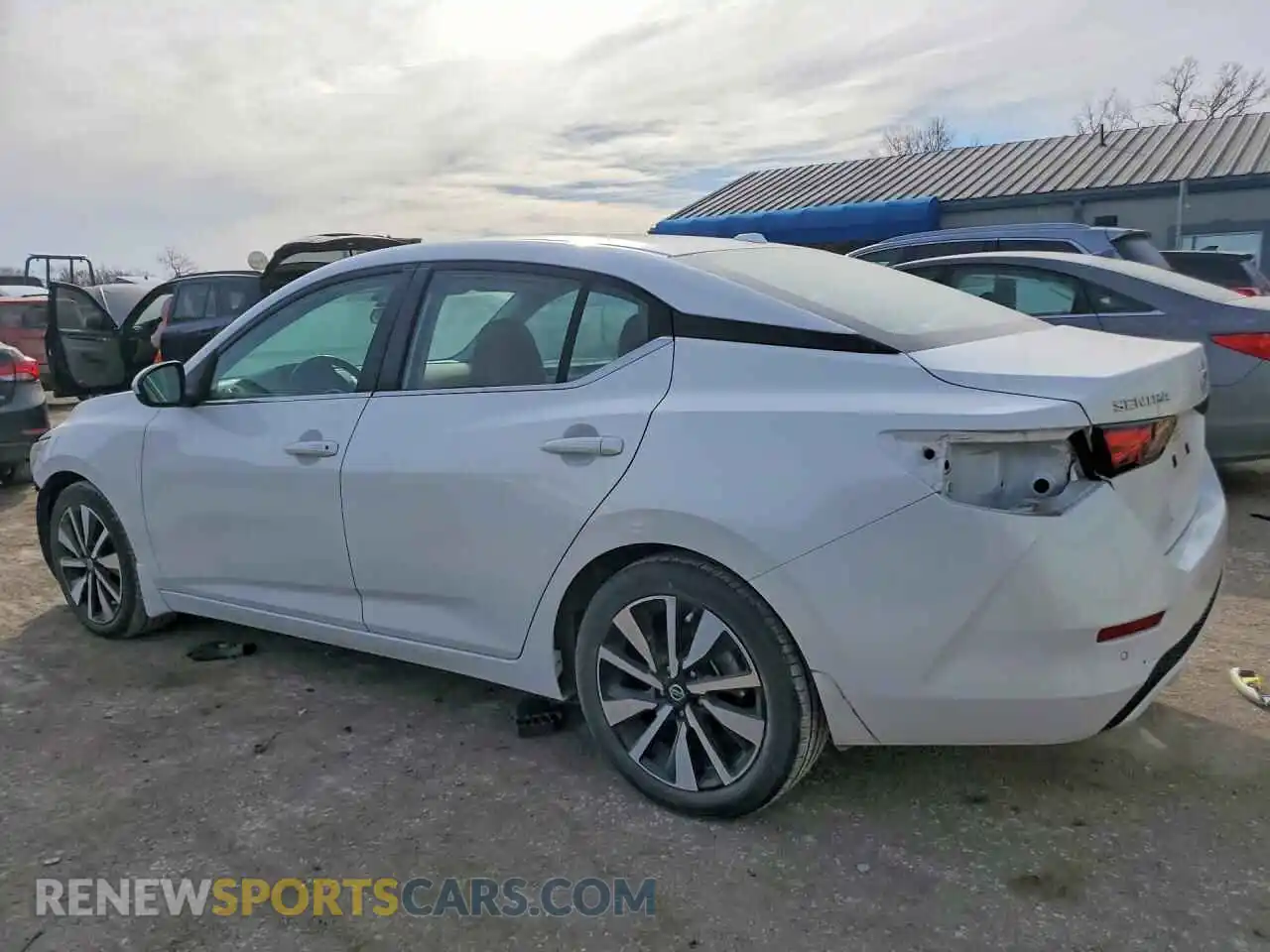 2 Photograph of a damaged car 3N1AB8CV3MY297011 NISSAN SENTRA 2021