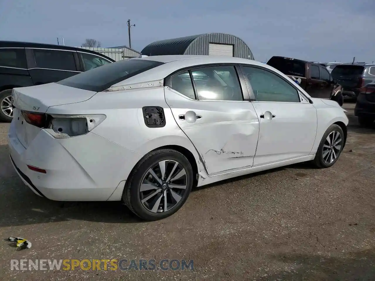 3 Photograph of a damaged car 3N1AB8CV3MY297011 NISSAN SENTRA 2021