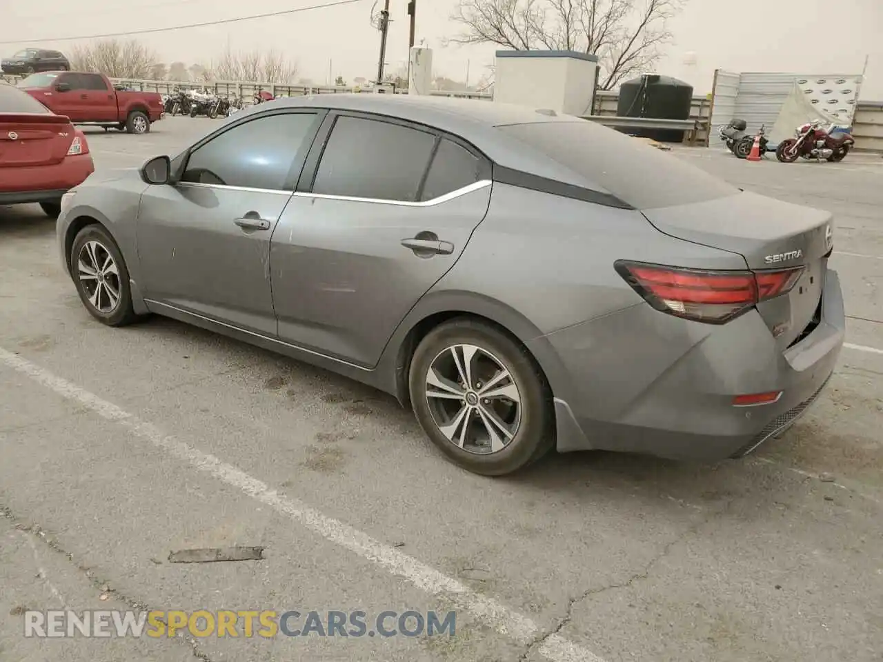 2 Photograph of a damaged car 3N1AB8CV3MY308668 NISSAN SENTRA 2021