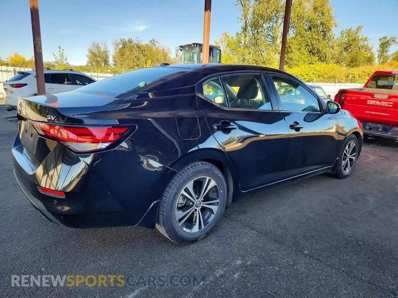 3 Photograph of a damaged car 3N1AB8CV3MY311232 NISSAN SENTRA 2021