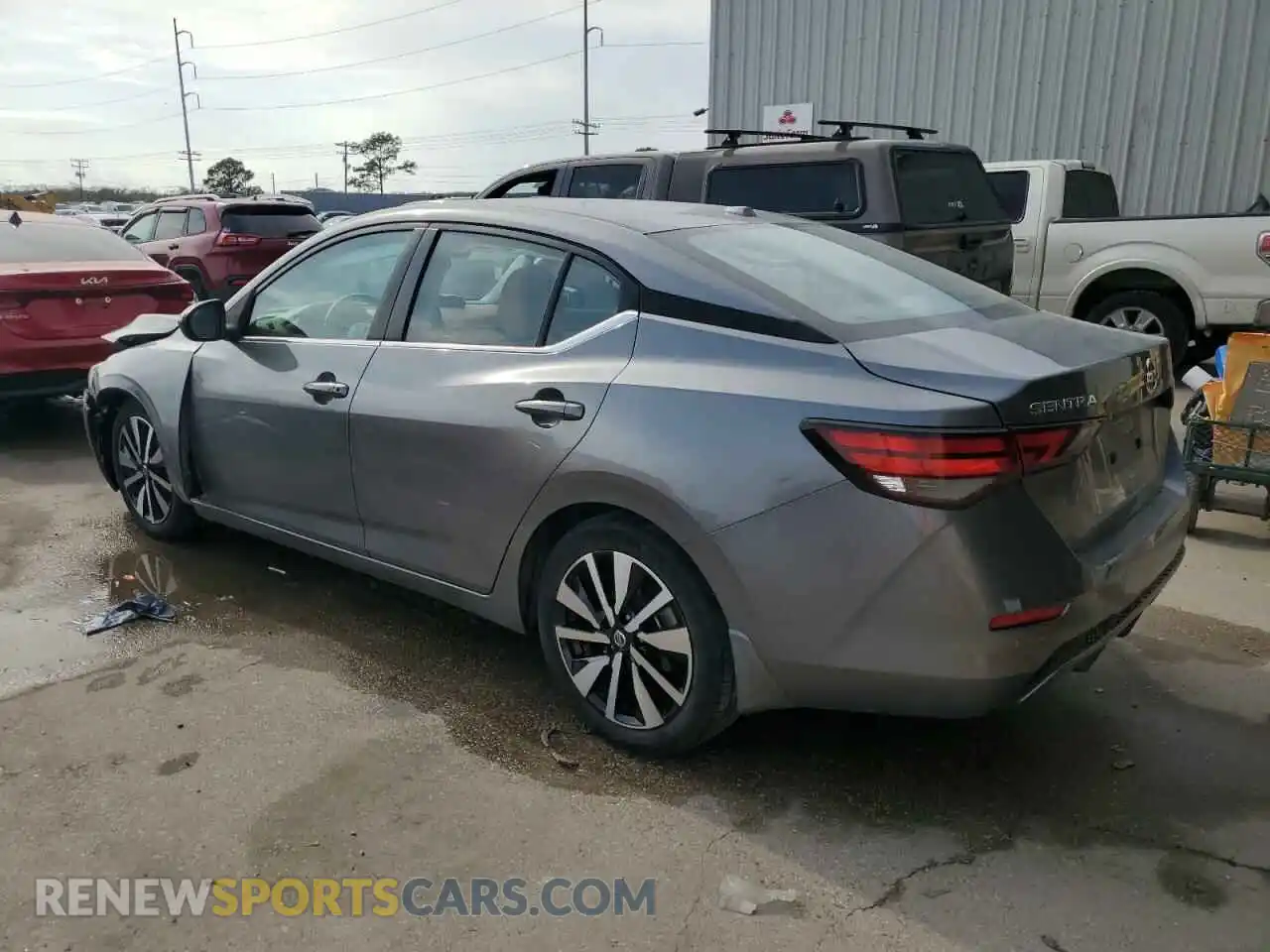 2 Photograph of a damaged car 3N1AB8CV3MY314678 NISSAN SENTRA 2021