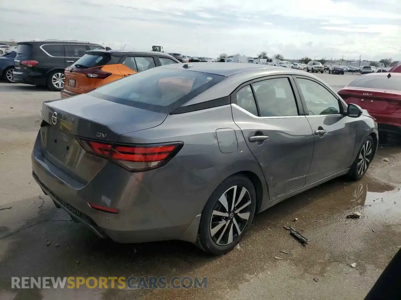 3 Photograph of a damaged car 3N1AB8CV3MY314678 NISSAN SENTRA 2021